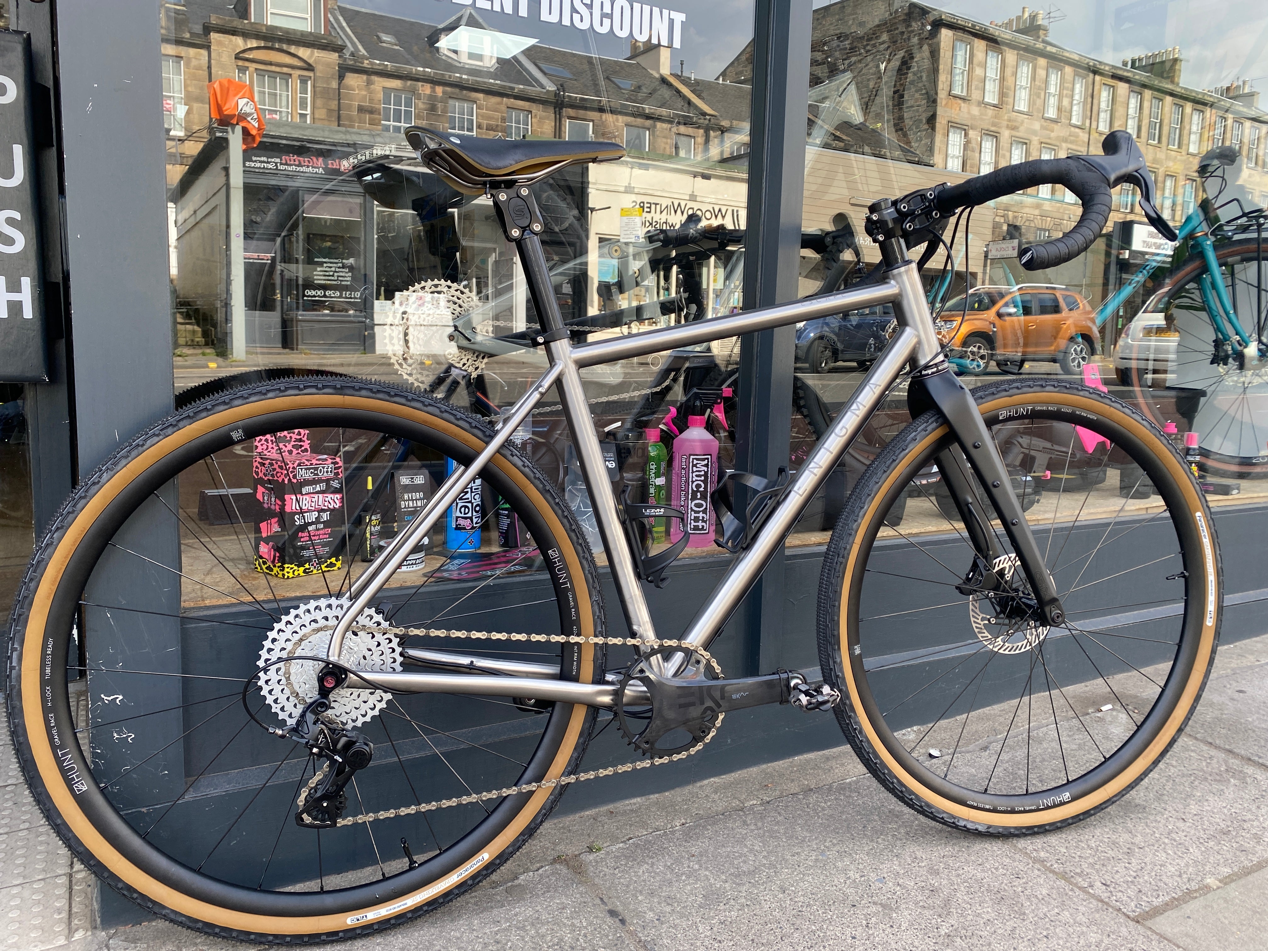 Custom Build Enigma Escape Titanium Gravel Bike