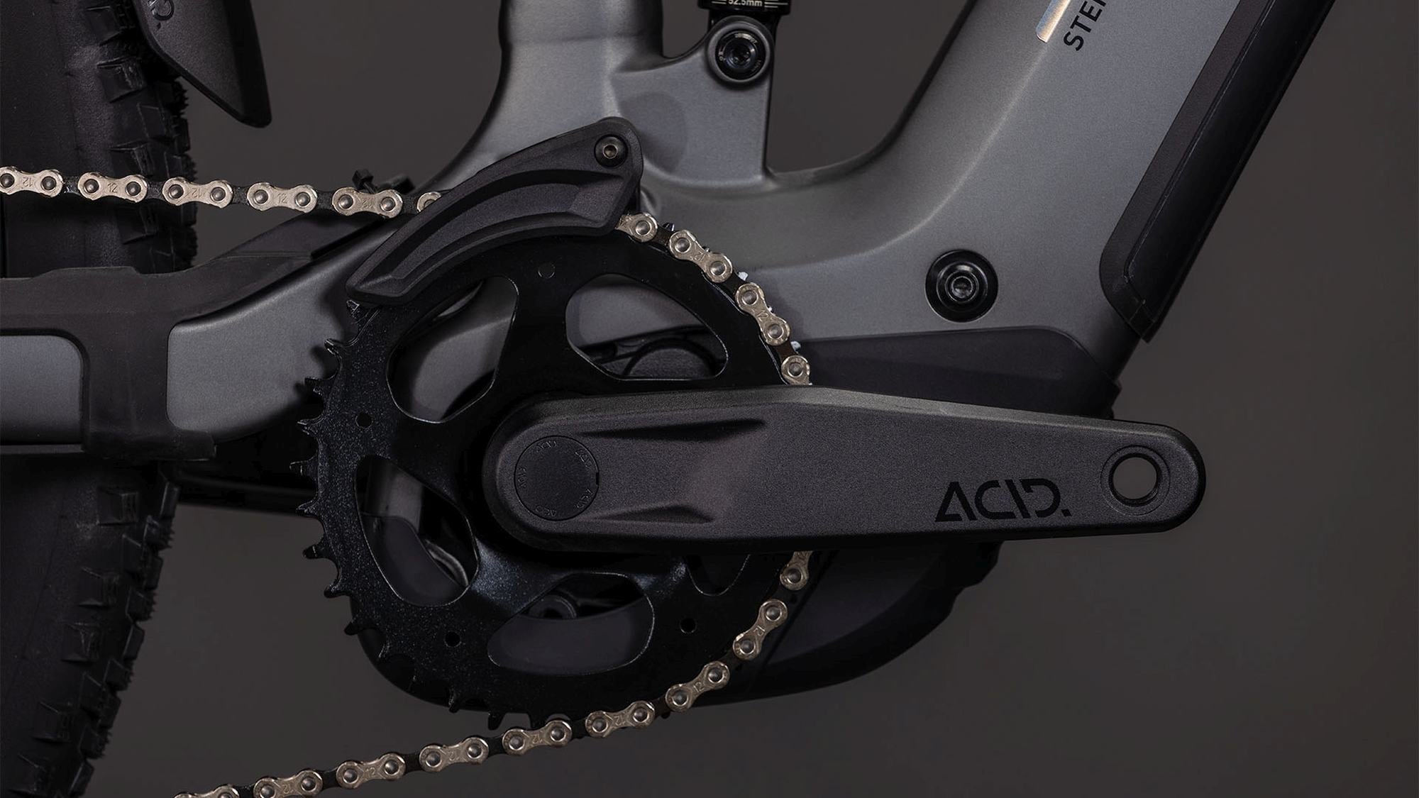 CUBE STEREO HYBRID ONE22 RACE 800 SLABGREY/CHROME image 3