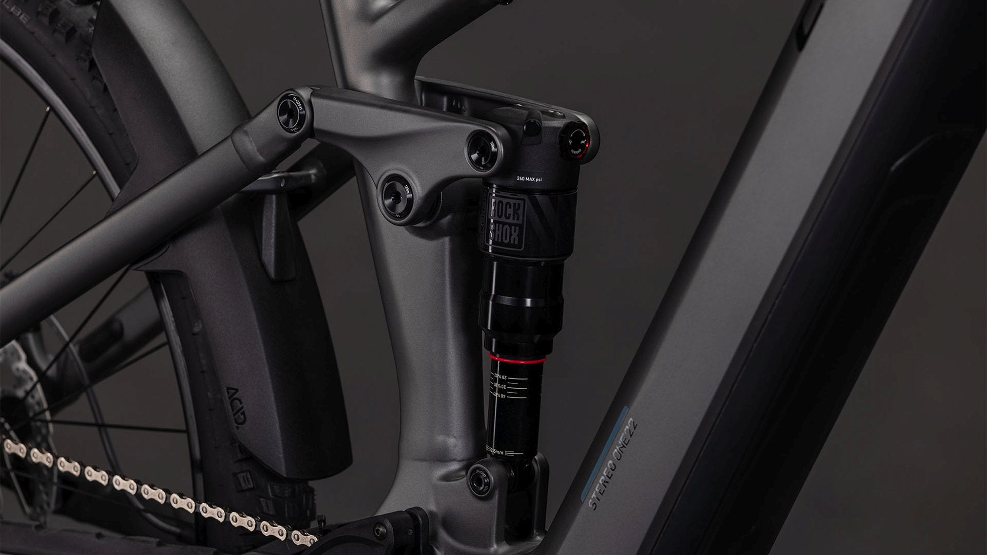 CUBE STEREO HYBRID ONE22 RACE 800 SLABGREY/CHROME image 5