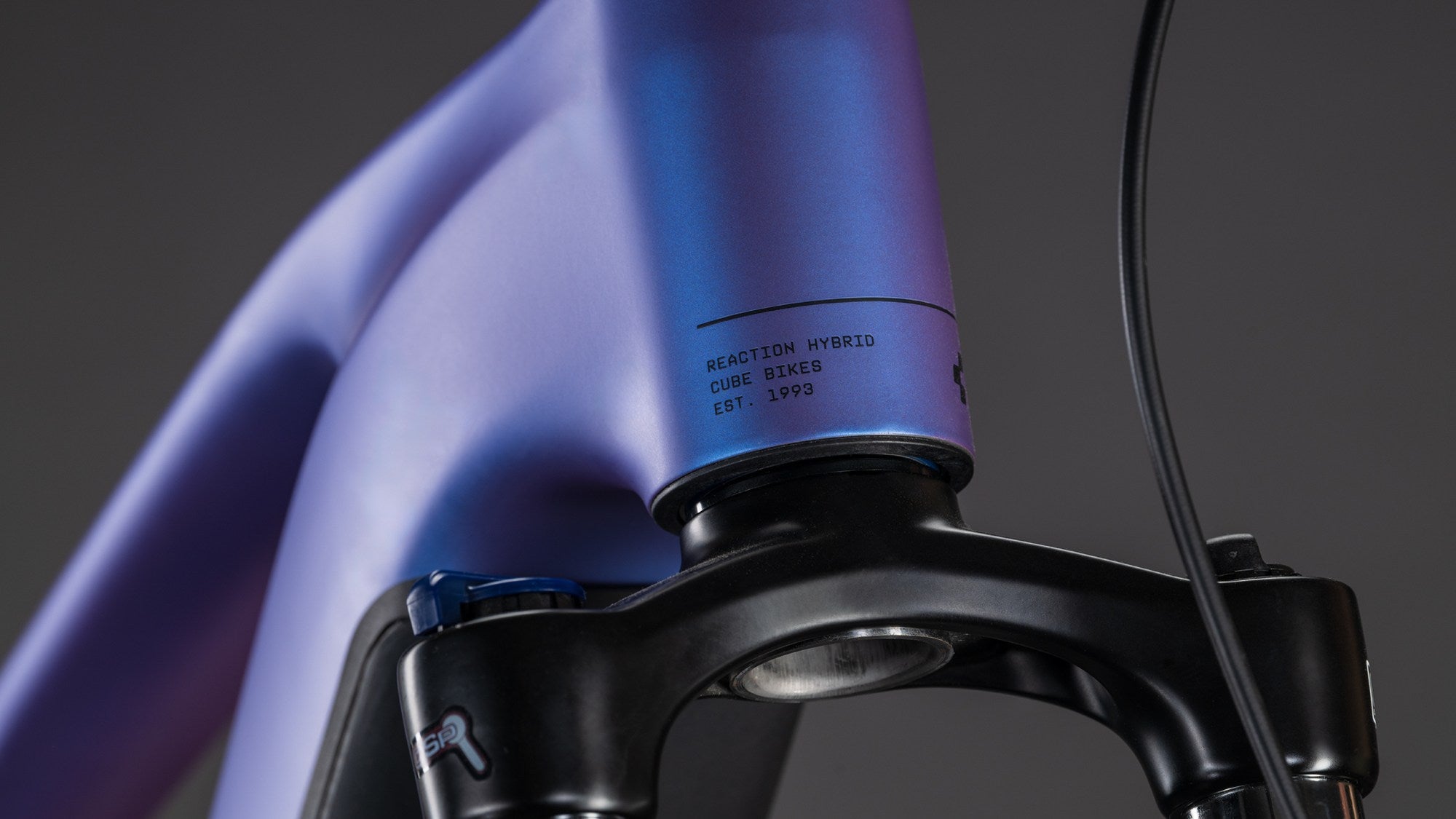 CUBE REACTION HYBRID ONE 800 BLUEIRIS/REFLECT image 7