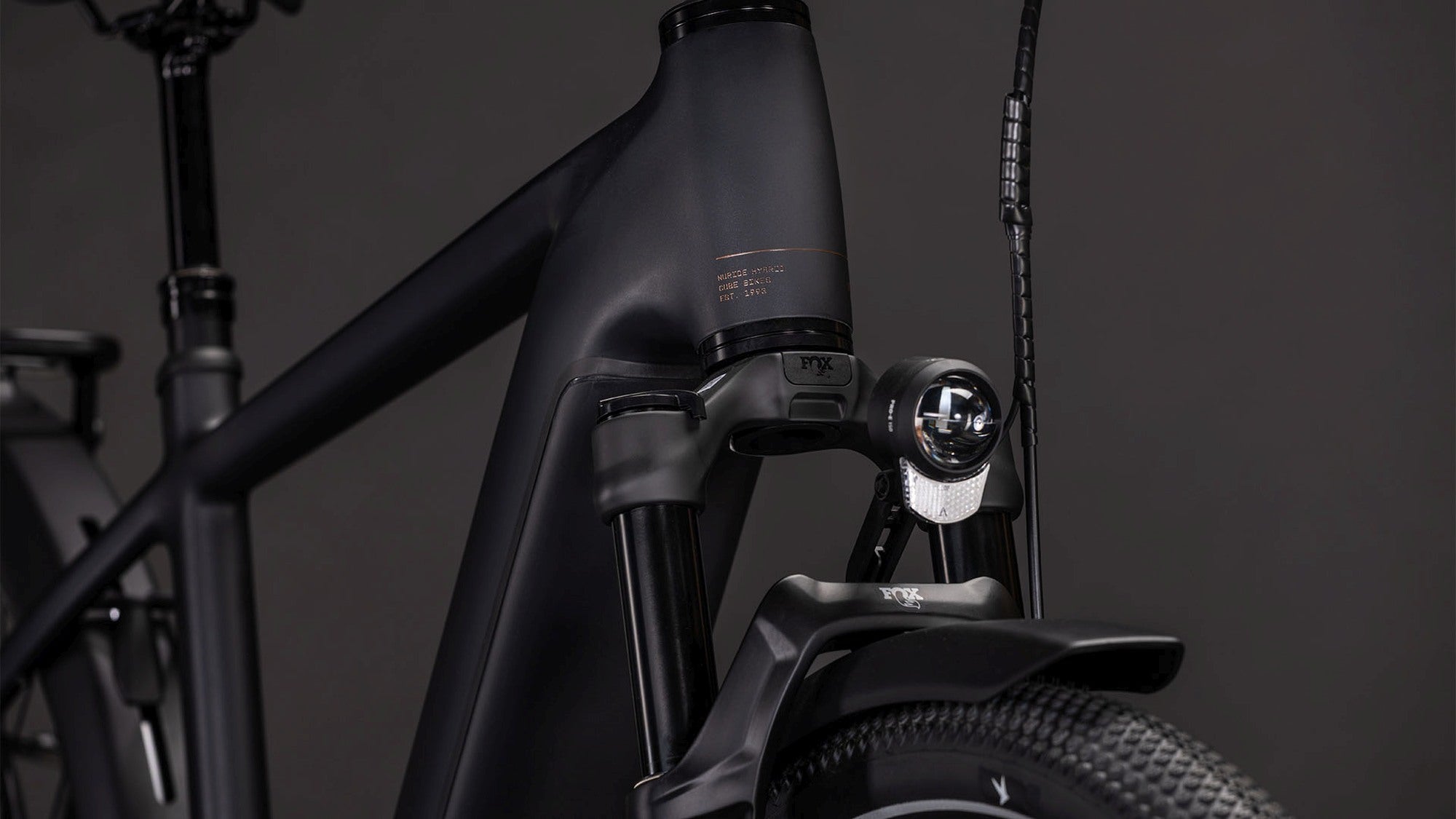 CUBE NURIDE HYBRID SLX 800 BLACK/GOLD image 6