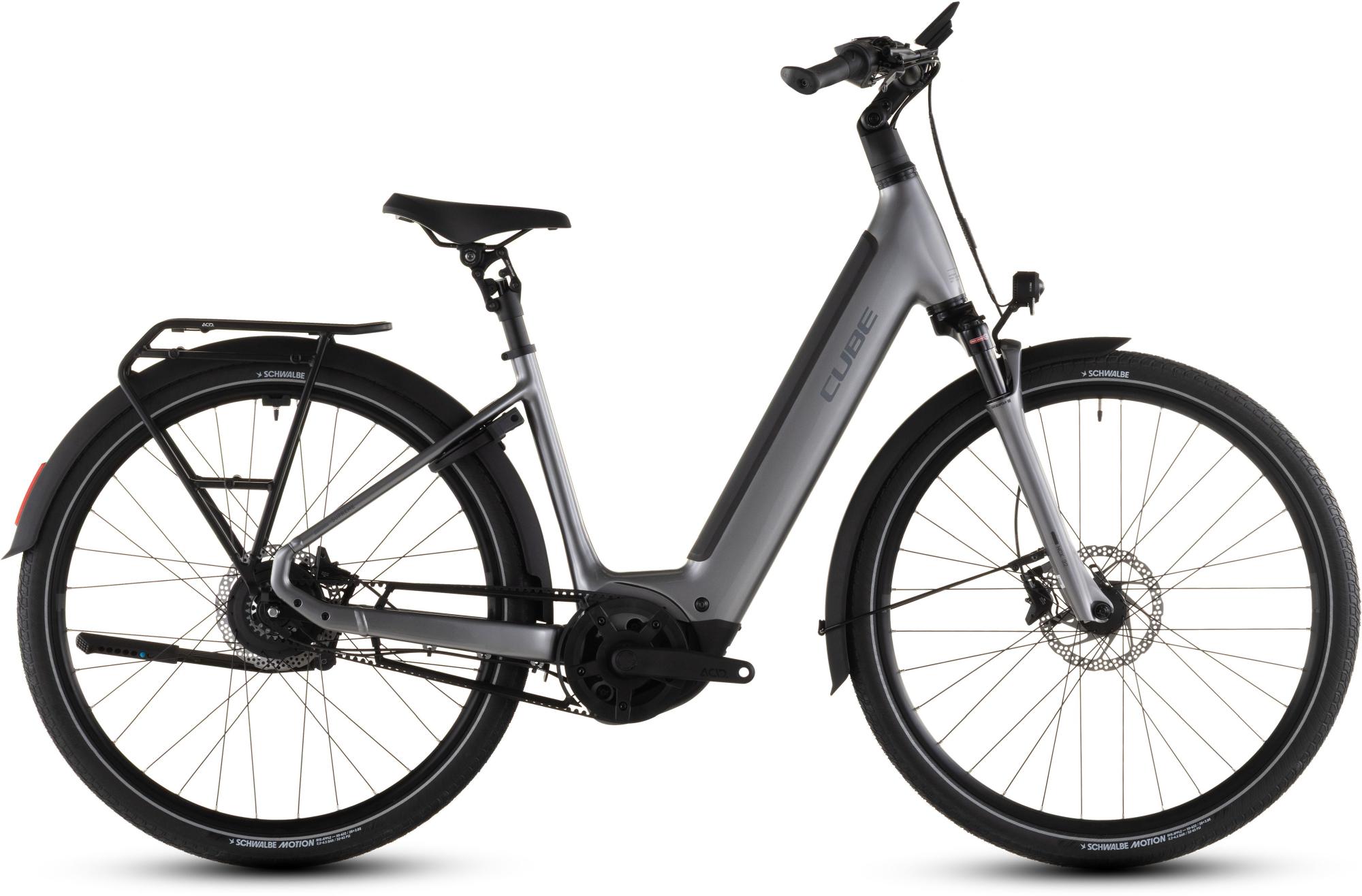 CUBE SUPREME HYBRID DELUXE PRO 600 QUICKSILVER/GREY