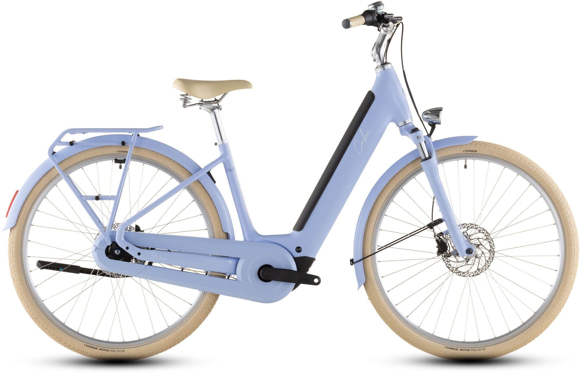 CUBE ARUBA HYBRID 600 BLUEBLOSSOM/CREME