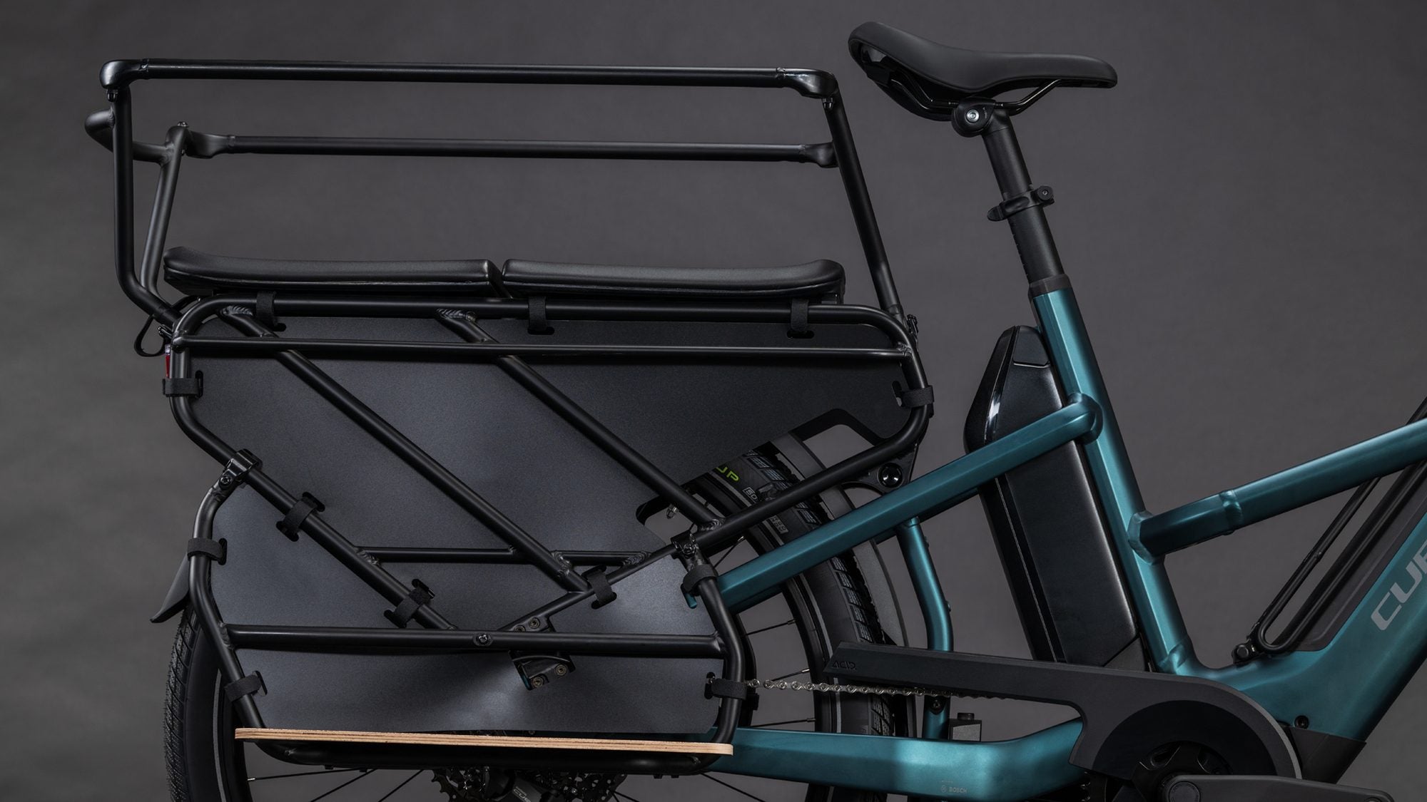 CUBE LONGTAIL HYBRID FAMILY 800 ROYALGREEN/BLACK image 5