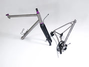 Frameset - Gloria Titanium All World - Brushed Finish