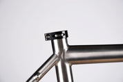 Frameset - Gloria Titanium All Road - Brushed Finish - Non Integrated Carbon Fork