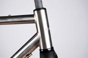Frameset - Gloria Titanium All Road - Brushed Finish - Non Integrated Carbon Fork