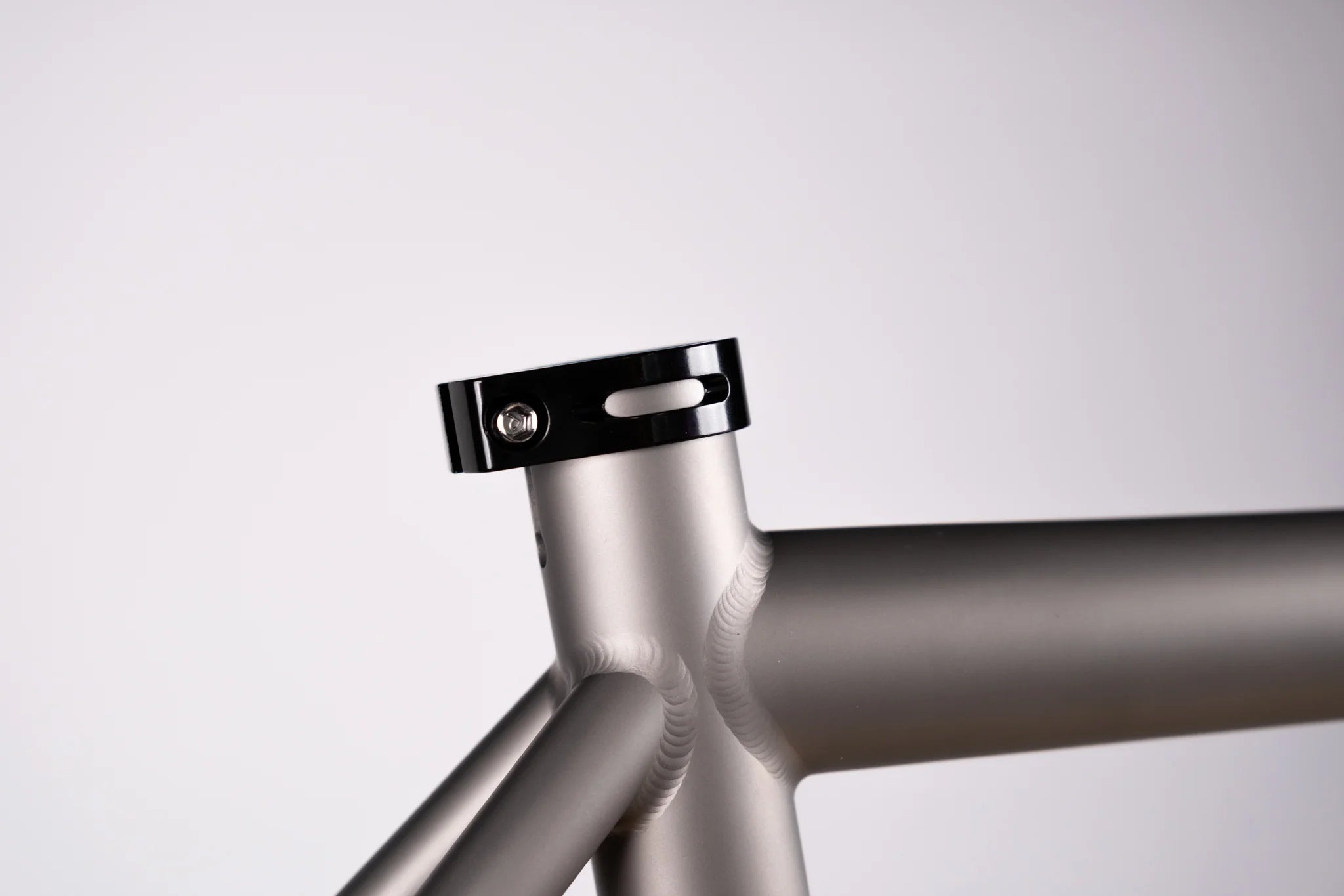 Frameset - Gloria Titanium All Road - Sand Blasted Finish - Non Integrated Carbon Fork