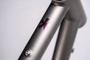 Frame - Gloria Titanium All Road - Anodised Frame Finish