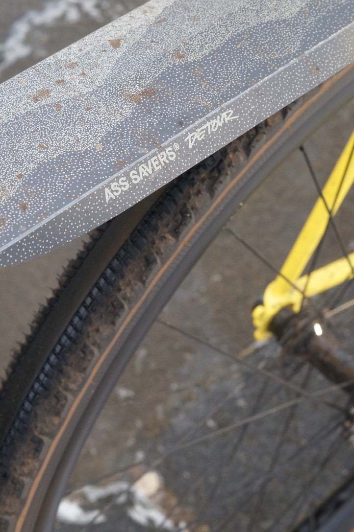 Ass savers mudguard frame mounted