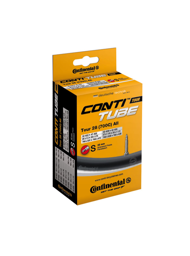Continental Road Race 700c 20mm - 25mm) Presta Long Valve Inner Tube- 60mm