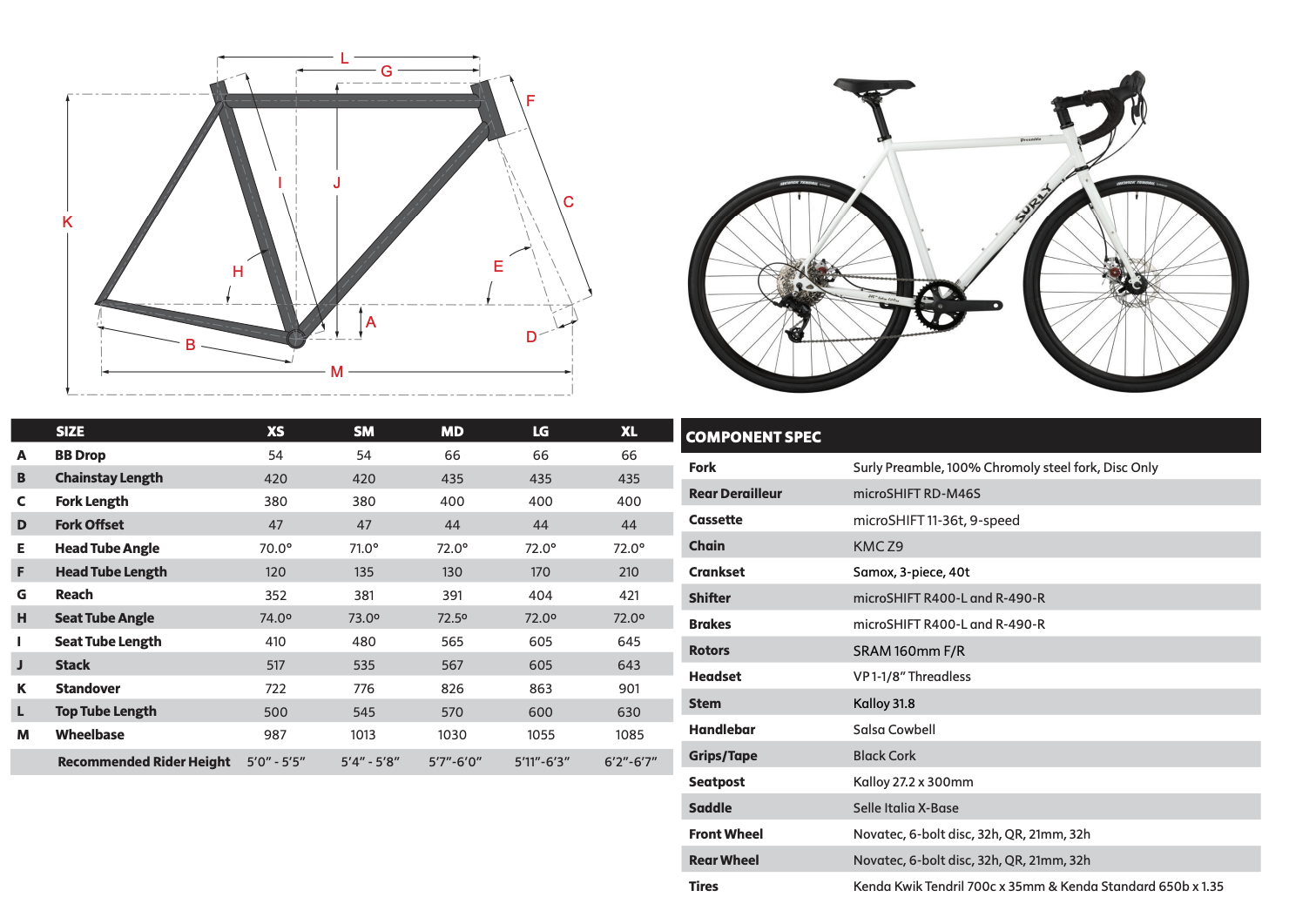 Surly Preamble Drop Bar