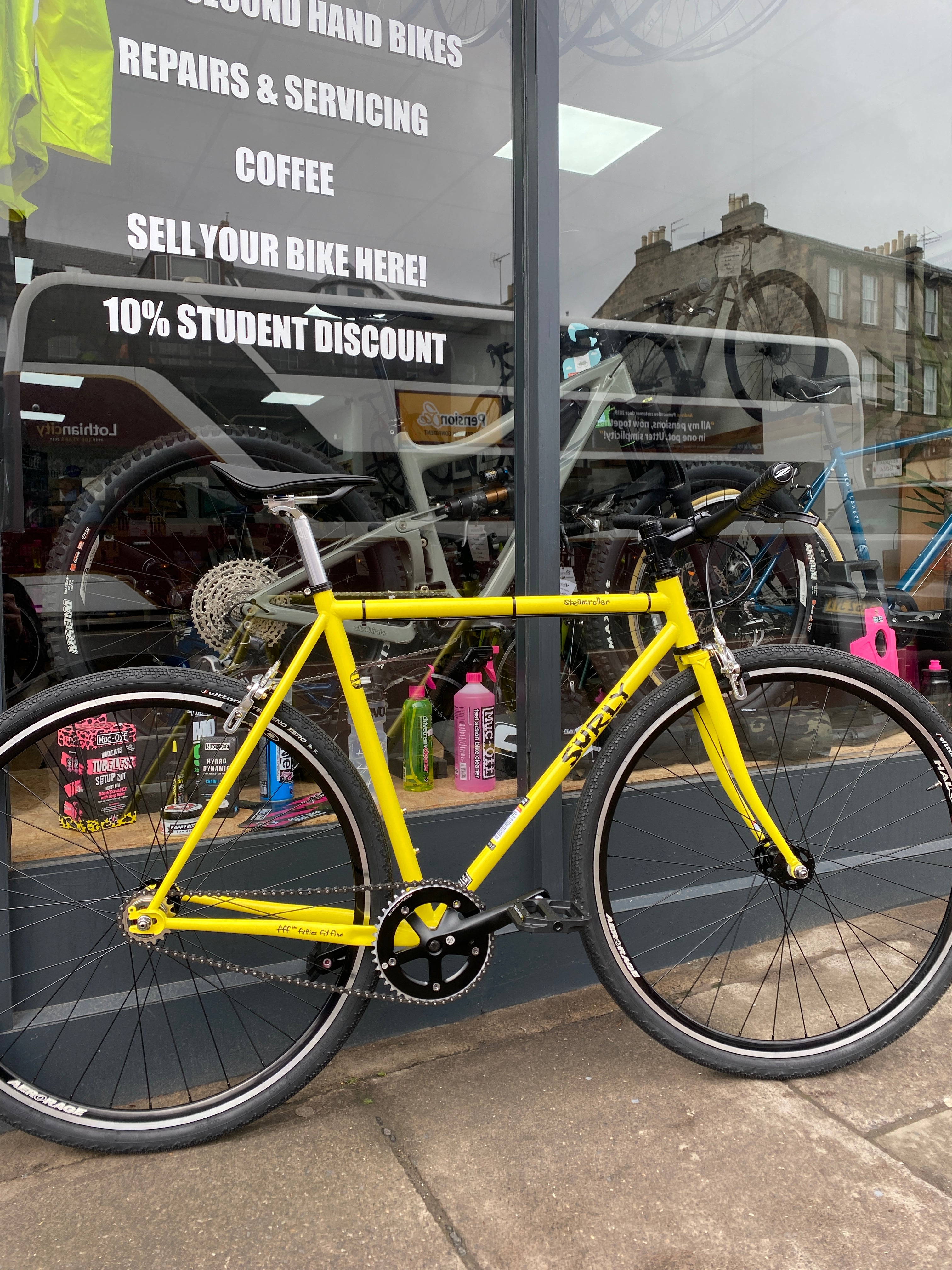 Custom Build - Surly Steamroller Single Speed Bike