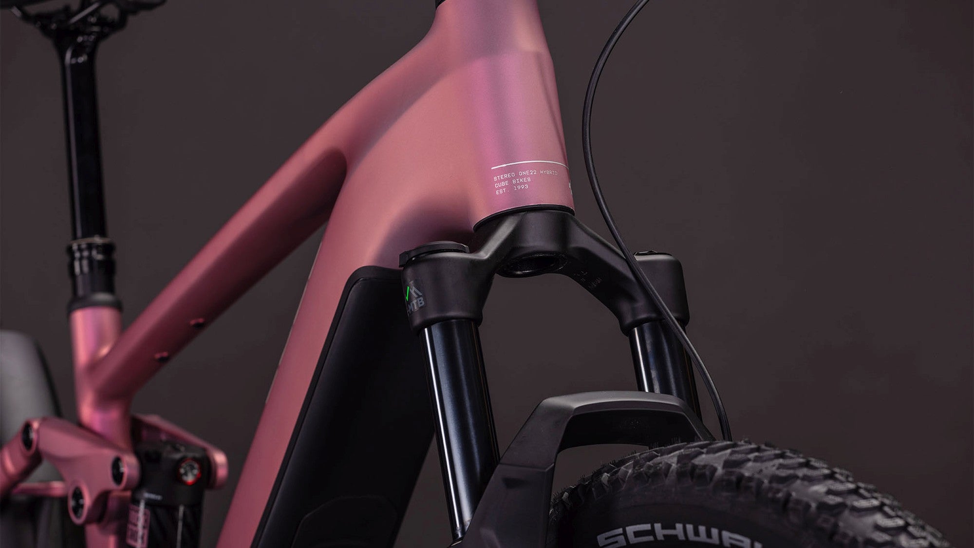CUBE STEREO HYBRID ONE22 RACE 800 SHIFTBLUSH/BLACK image 6