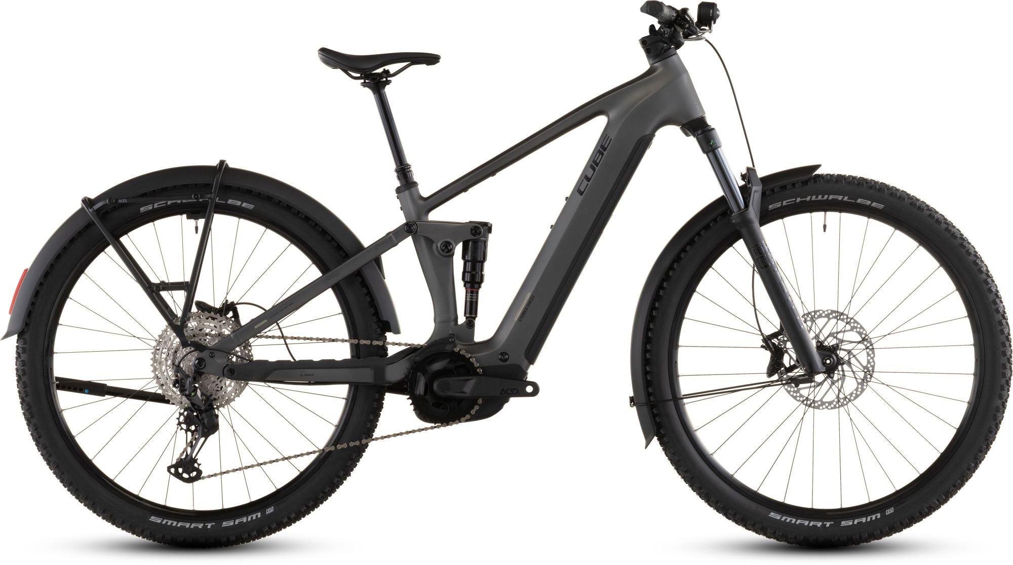 CUBE STEREO HYBRID ONE22 RACE 800 FE SLABGREY/CHROME