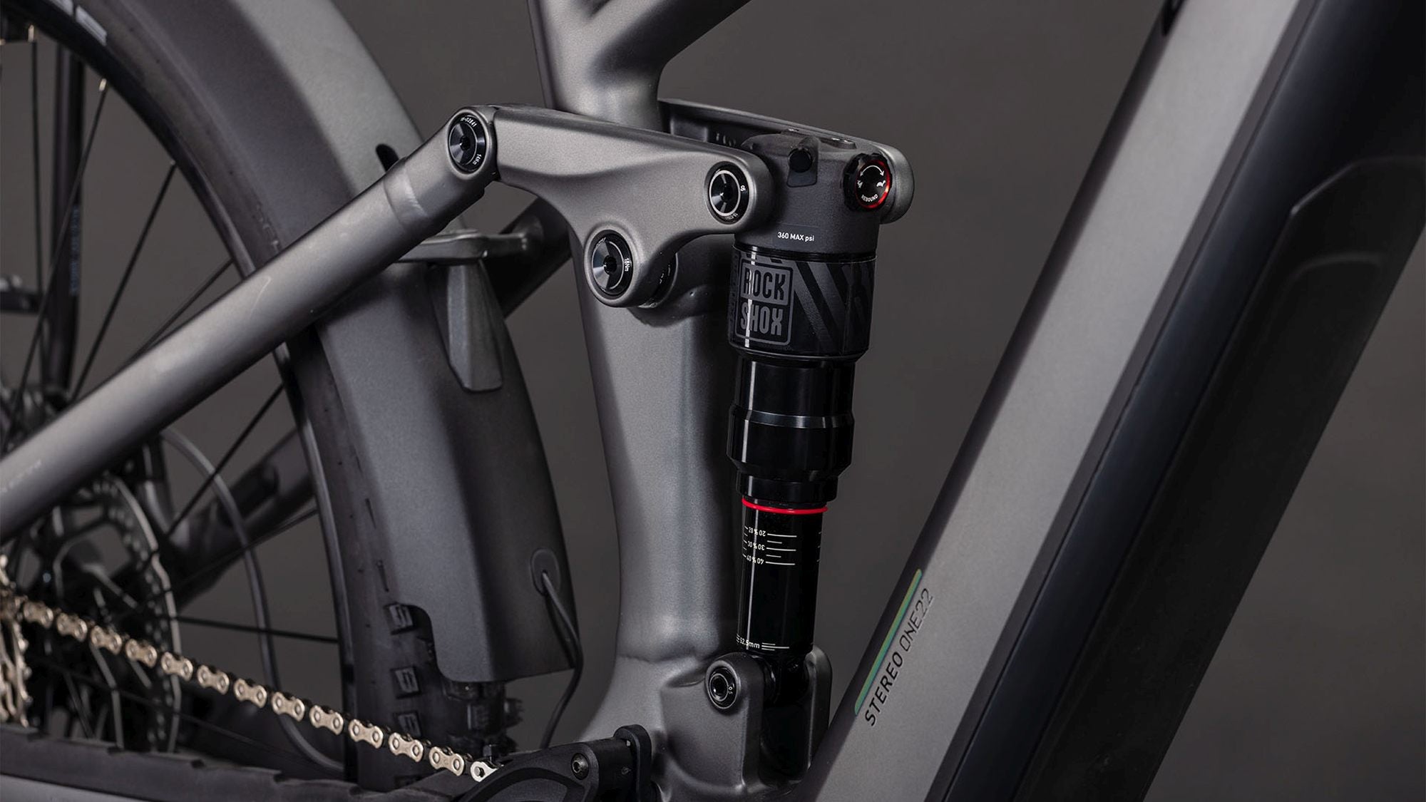 CUBE STEREO HYBRID ONE22 RACE 800 FE SLABGREY/CHROME image 4