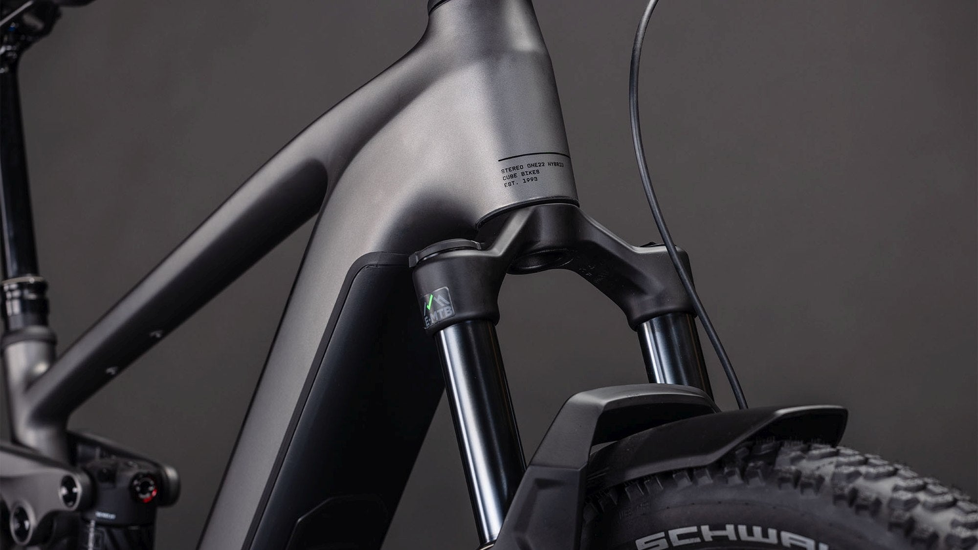 CUBE STEREO HYBRID ONE22 RACE 800 FE SLABGREY/CHROME image 6