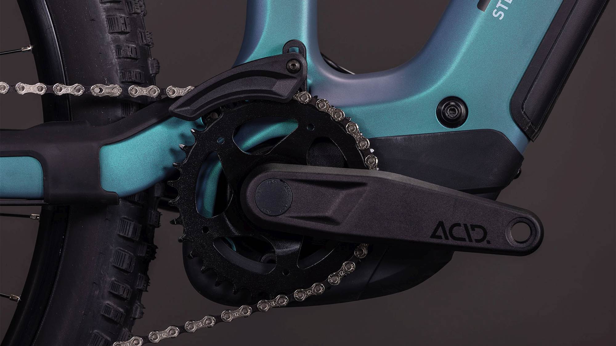 CUBE STEREO HYBRID ONE44 HPC RACE 800 SMARAGDGREY/PRISM image 4