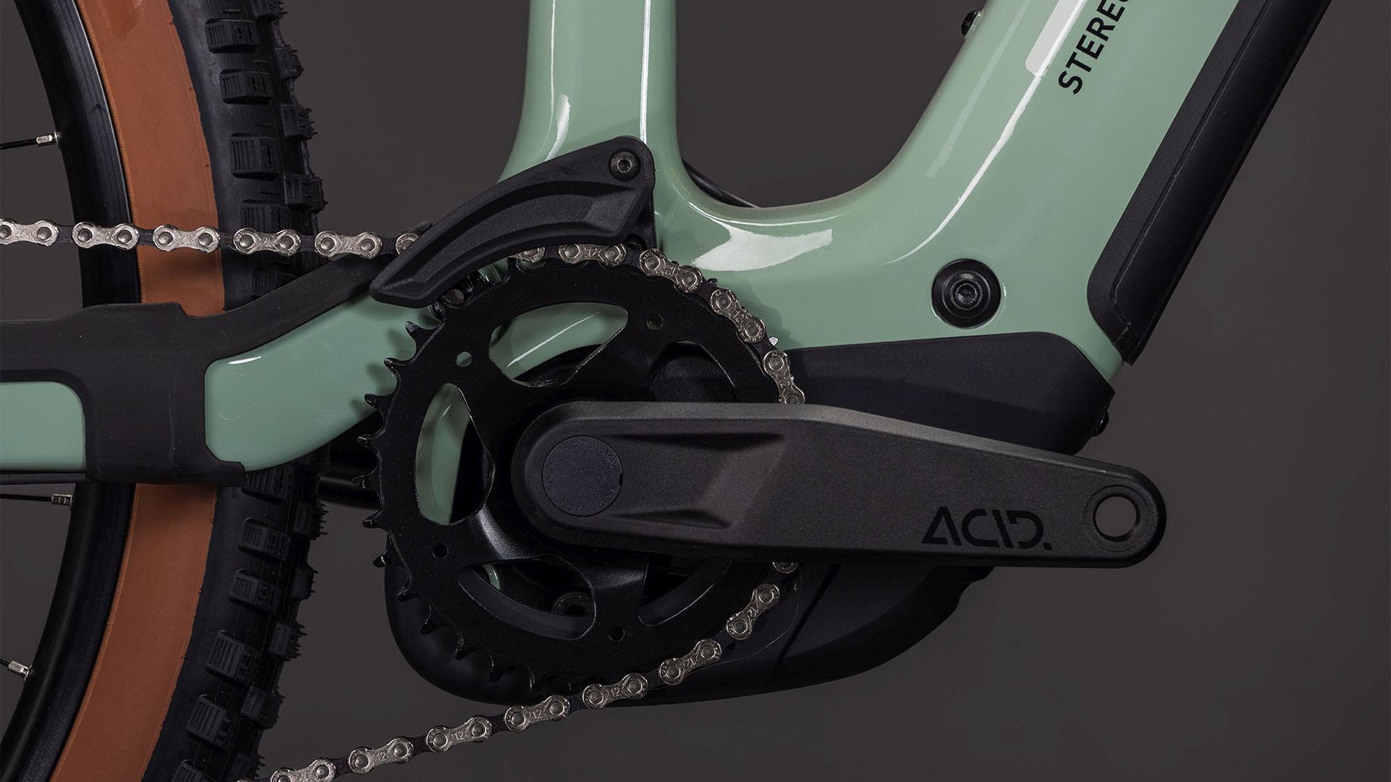 CUBE STEREO HYBRID ONE44 HPC RACE 800 DRIEDHERBS/BLACK image 3