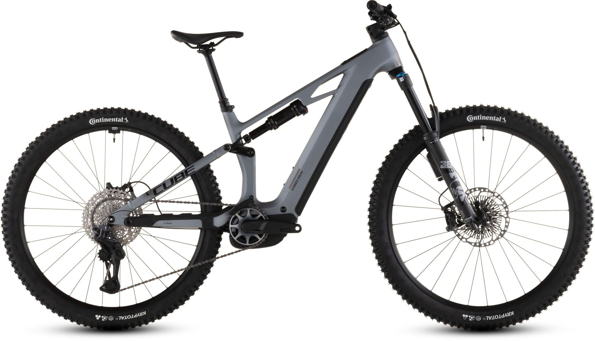 CUBE STEREO HYBRID ONE44 HPC SLX EVO 800 SLATEGREY/BLACK