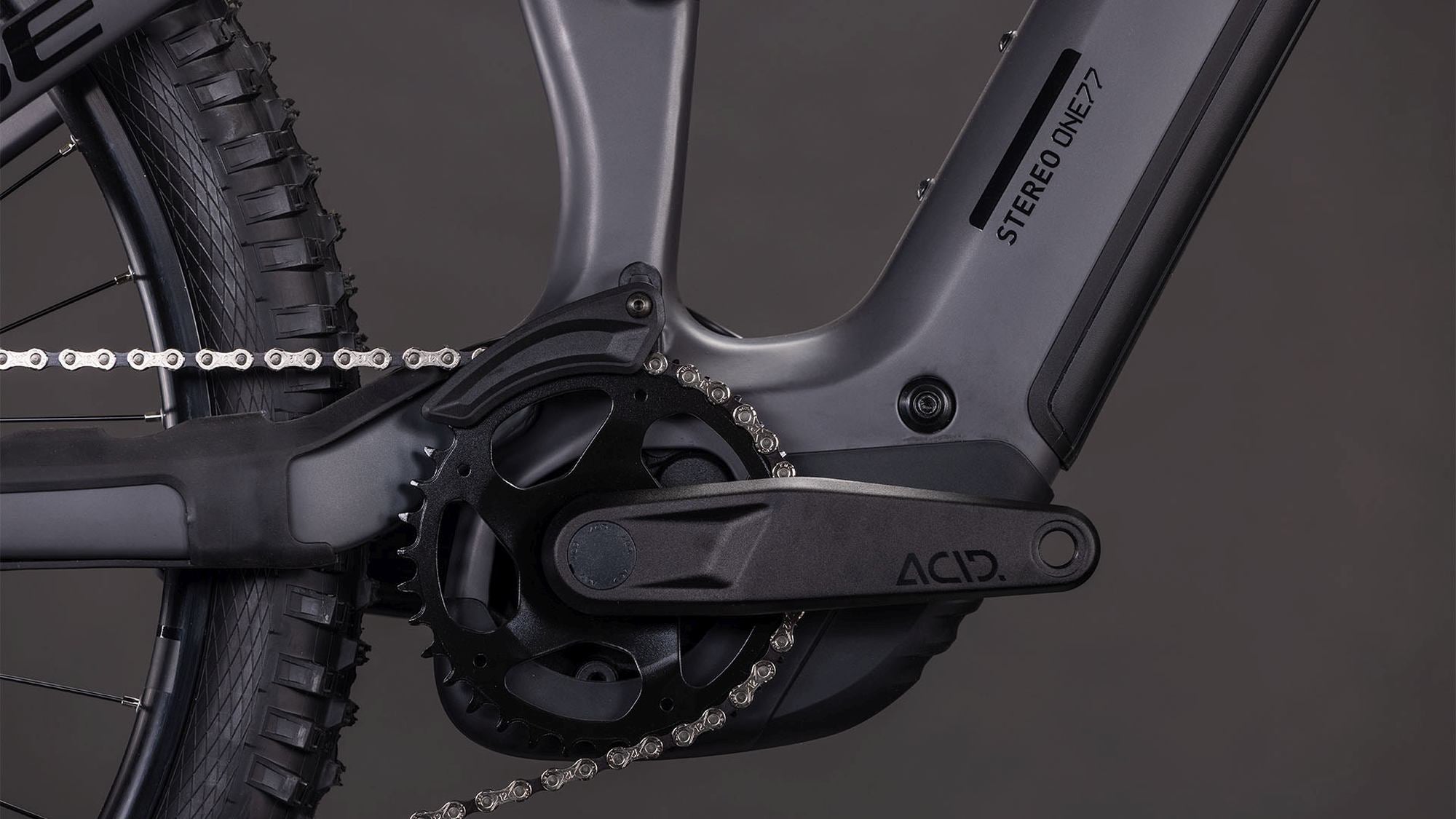 CUBE STEREO HYBRID ONE77 HPC RACE 800 IRONGREY/BLACK image 4