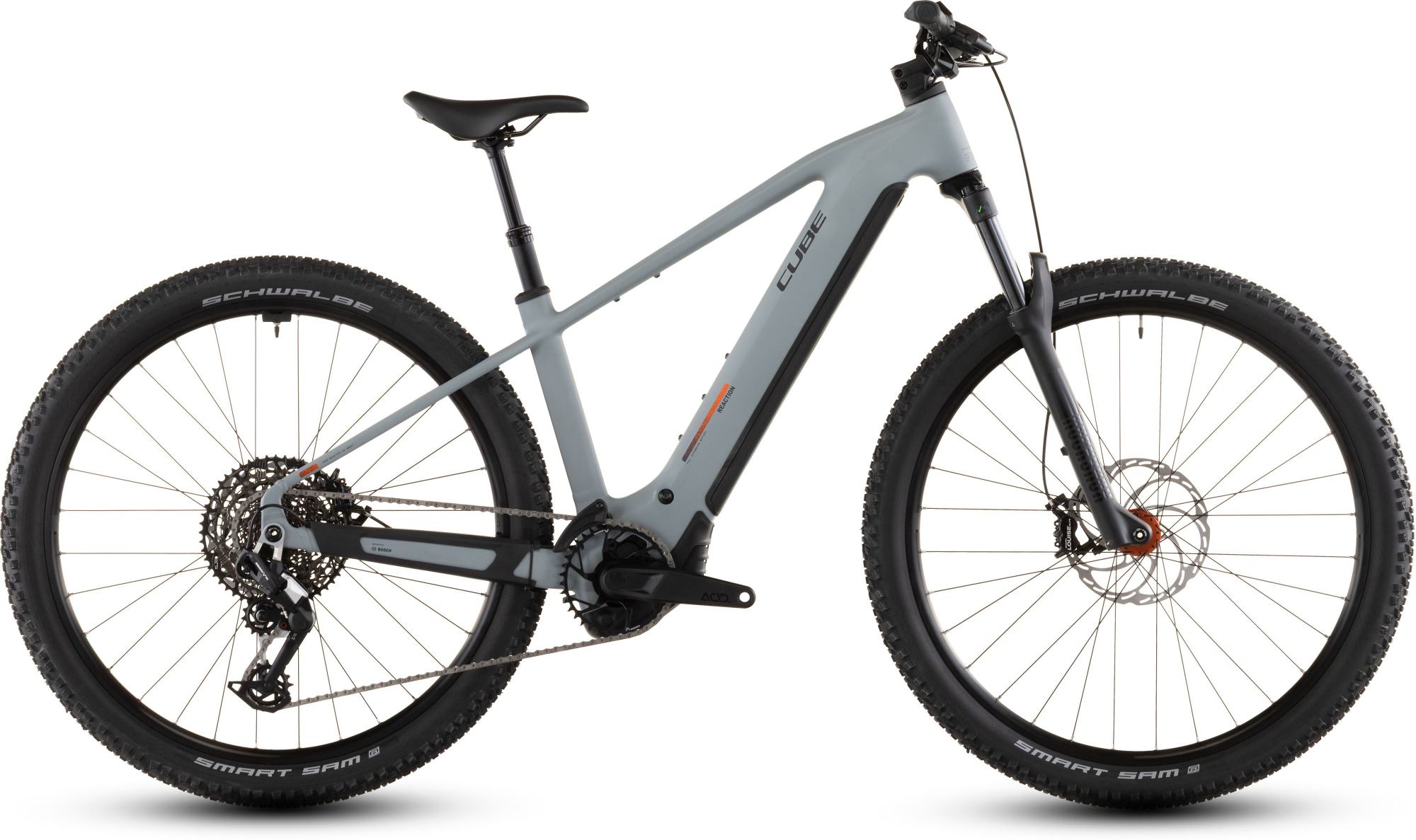 CUBE REACTION HYBRID RACE 800 VULCAN/ORANGE