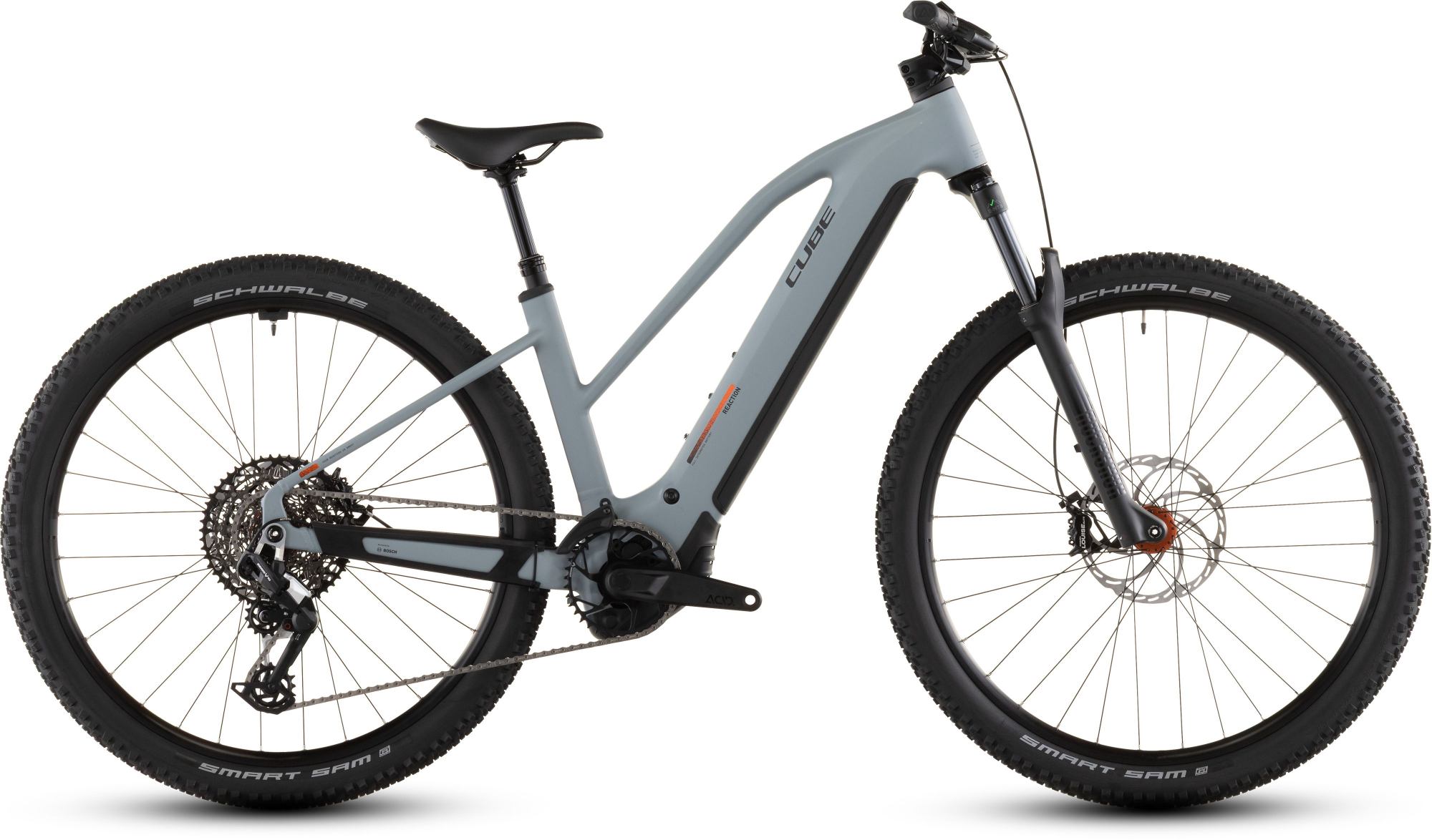 CUBE REACTION HYBRID RACE 800 VULCAN/ORANGE
