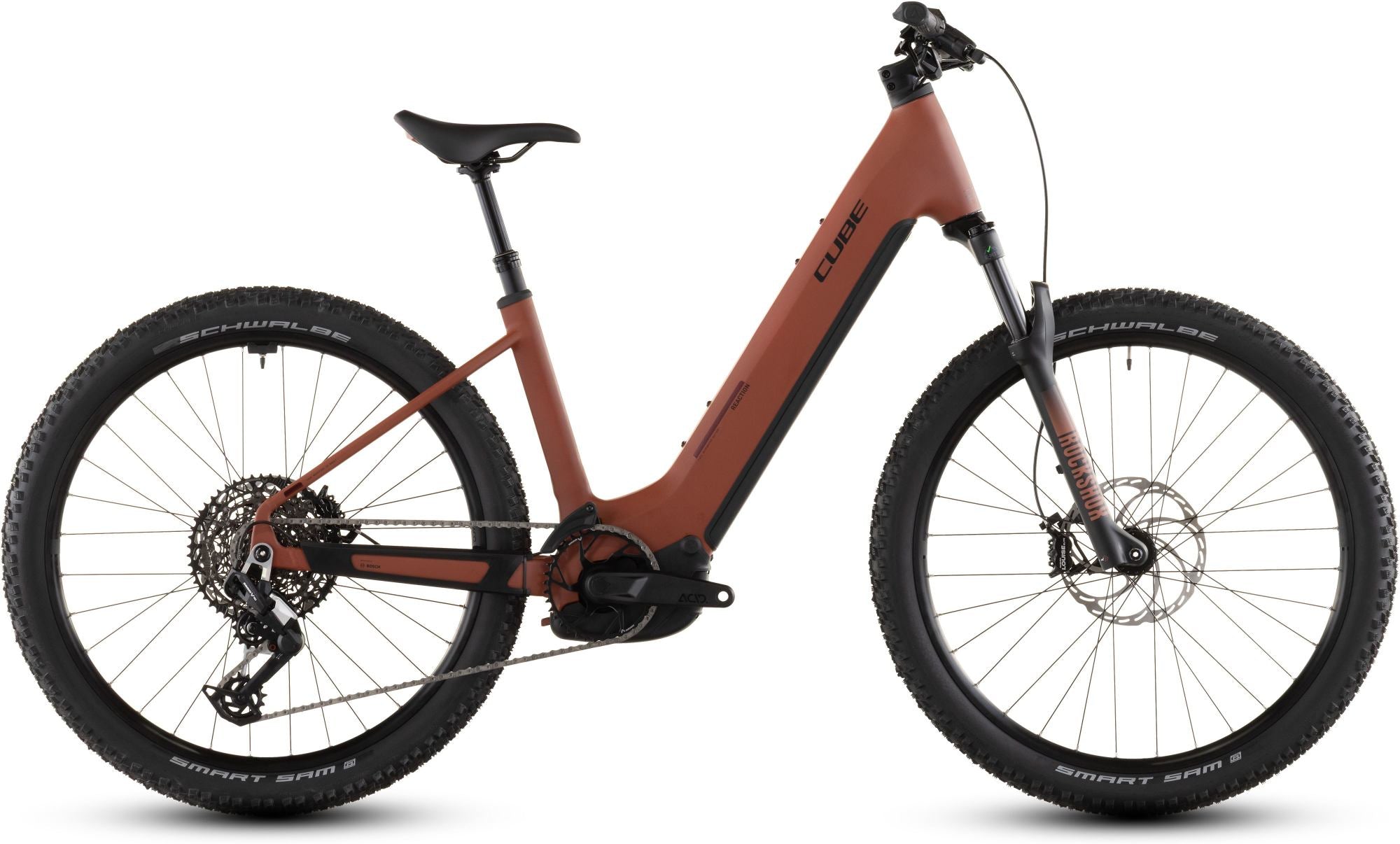 CUBE REACTION HYBRID RACE 800 AMBER/BLACK