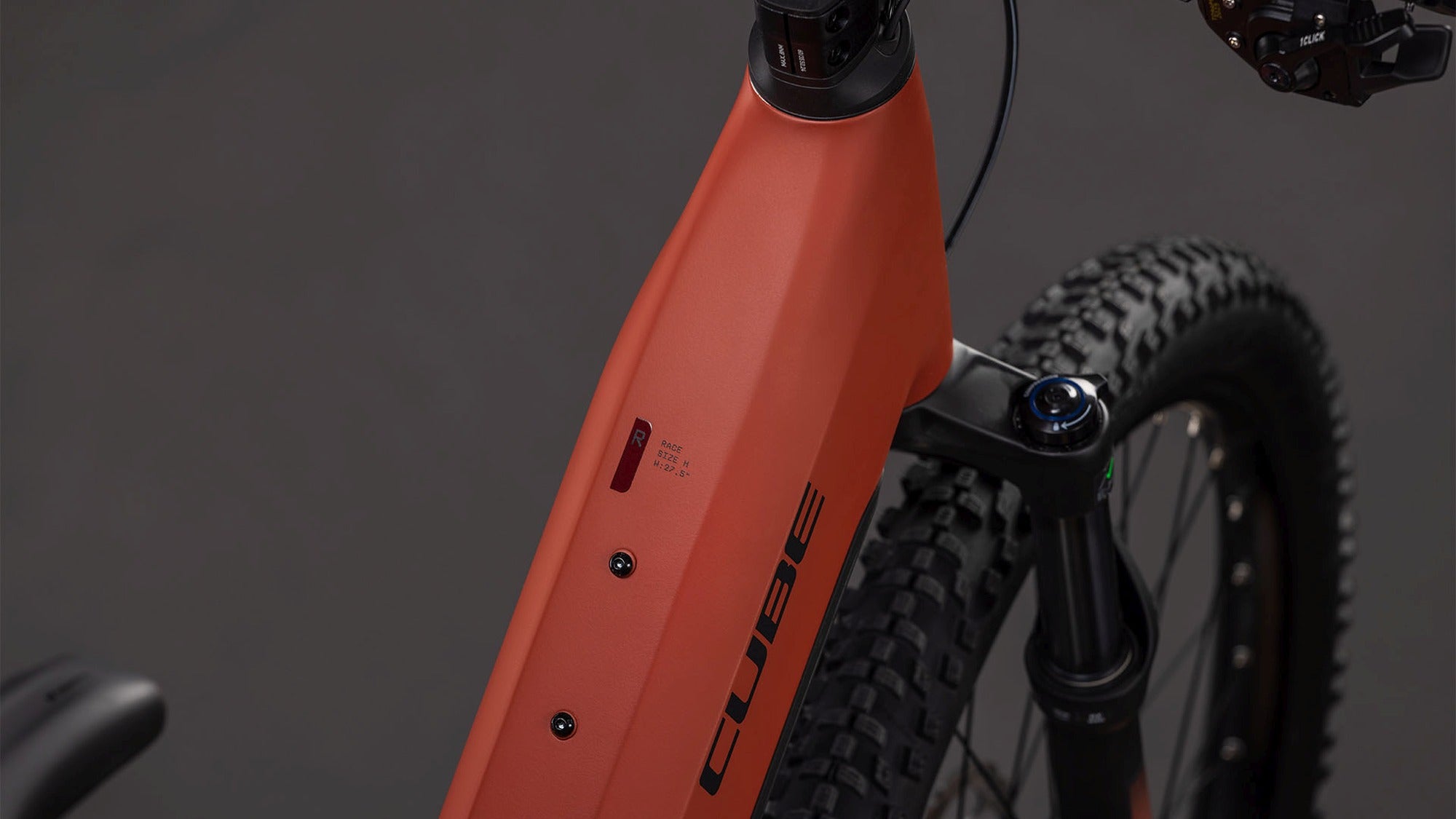 CUBE REACTION HYBRID RACE 800 AMBER/BLACK image 2