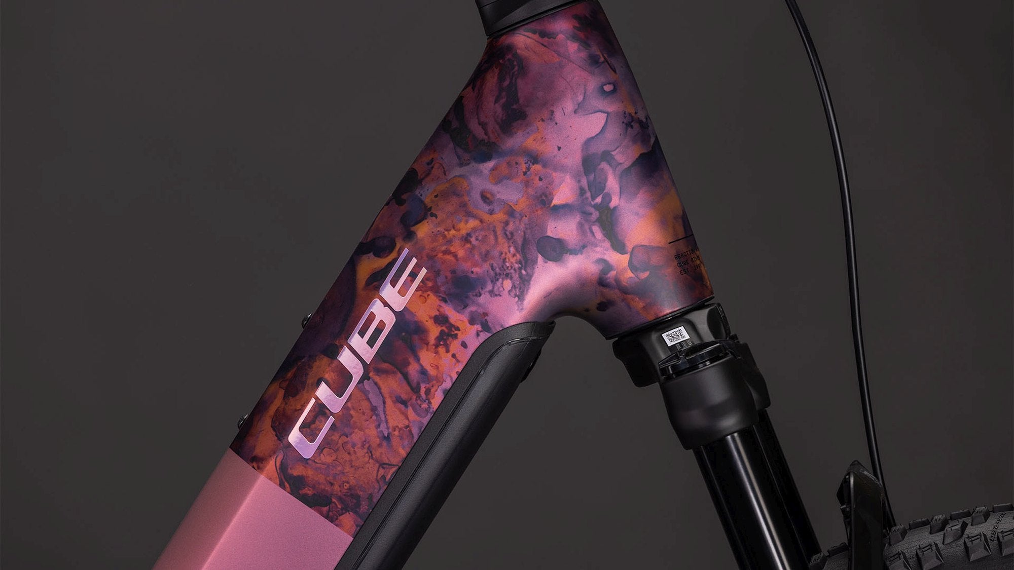 CUBE REACTION HYBRID SLX 800 SHIFTBLUSH/ART image 6