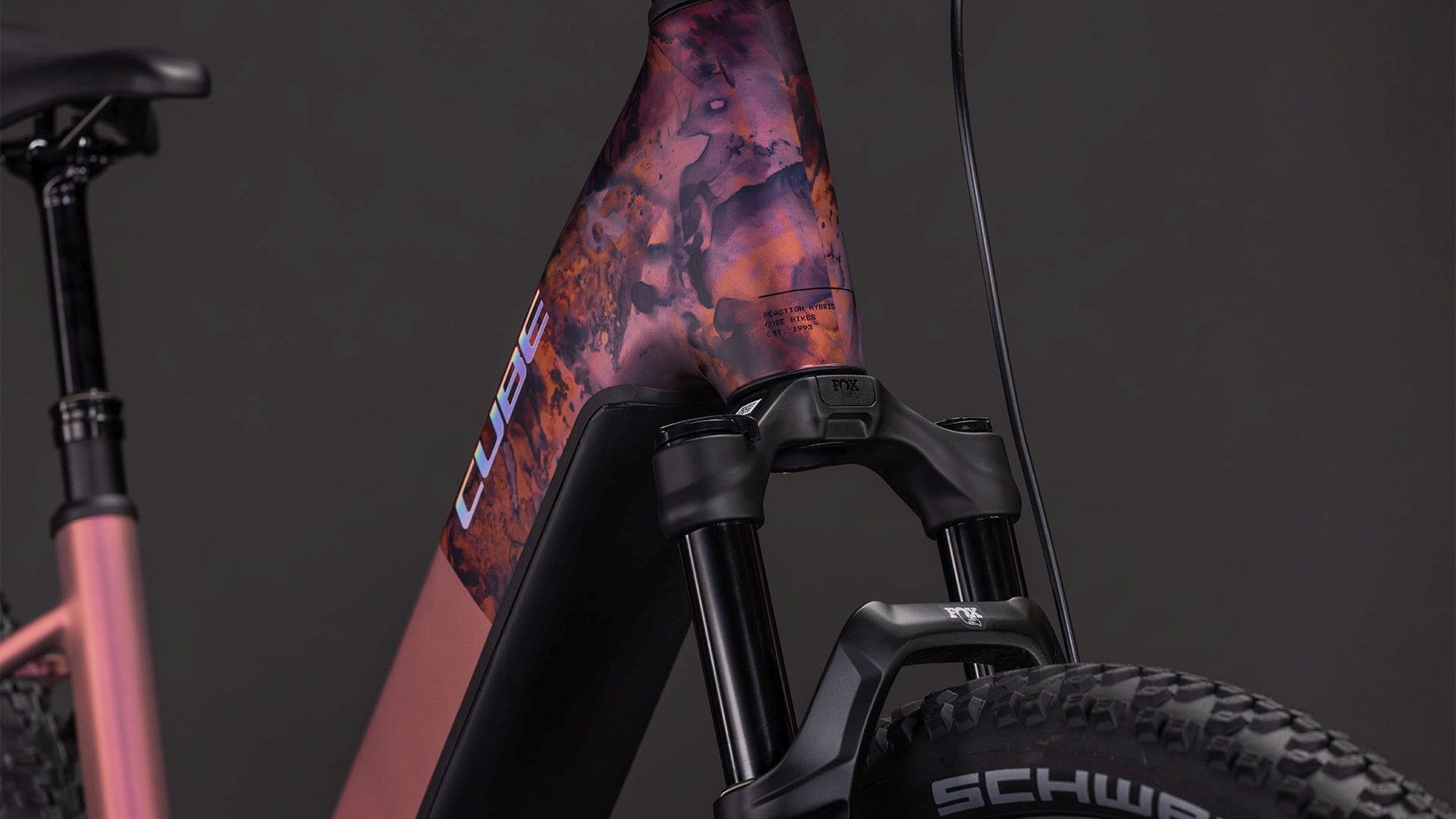 CUBE REACTION HYBRID SLX 800 SHIFTBLUSH/ART image 7