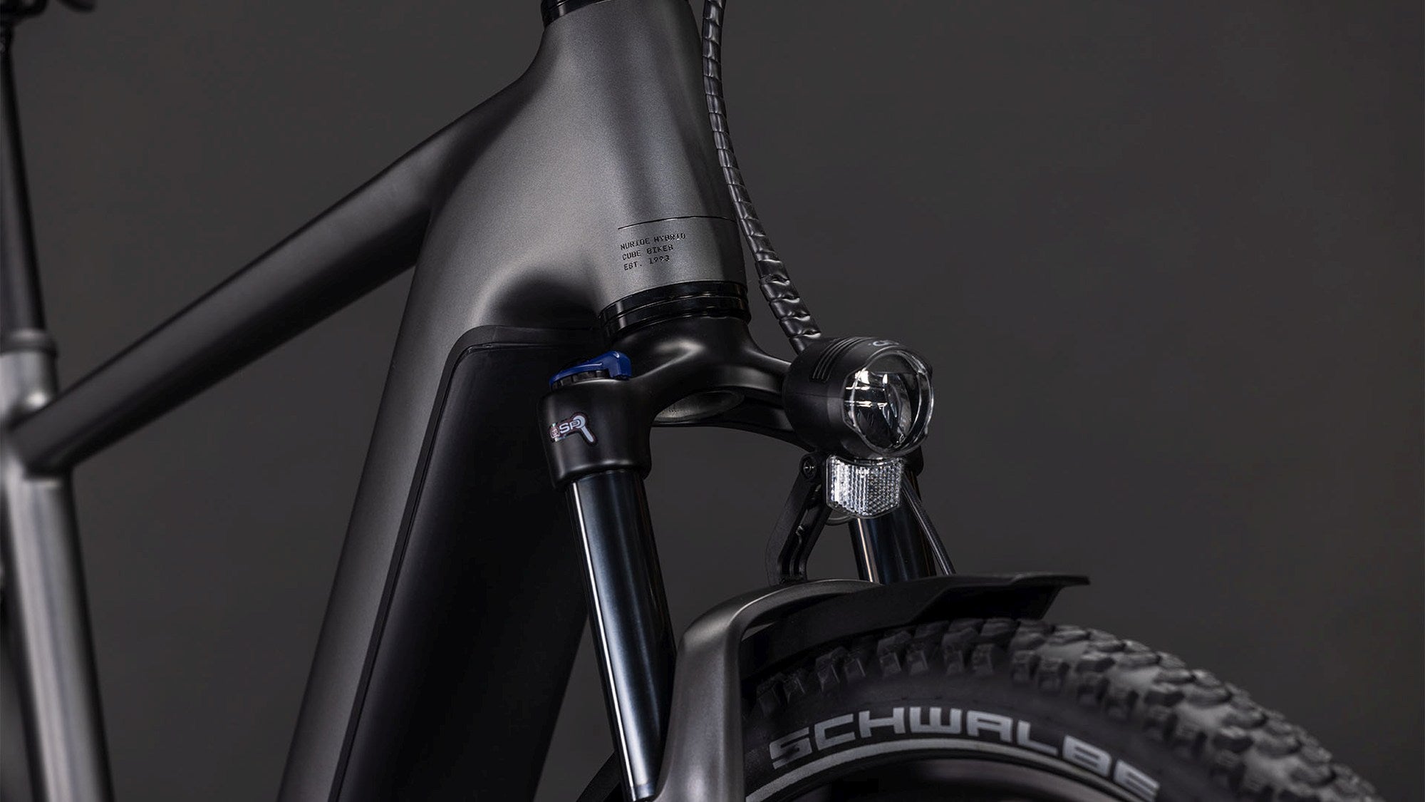 CUBE NURIDE HYBRID PERFORMANCE 600 SLABGREY/BLACK image 5