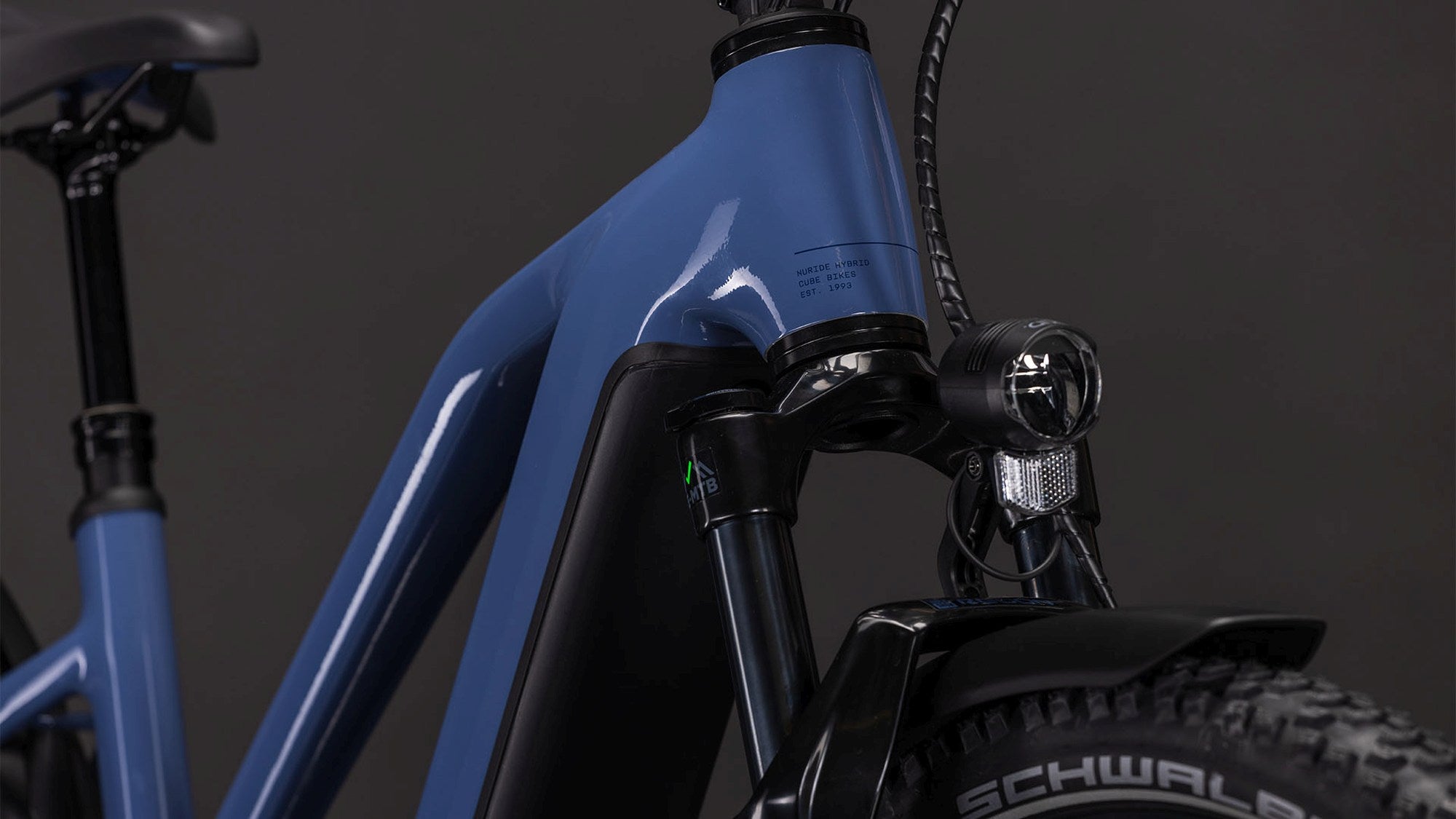 CUBE NURIDE HYBRID EXC 800 JEANSBLUE/BLUE image 5