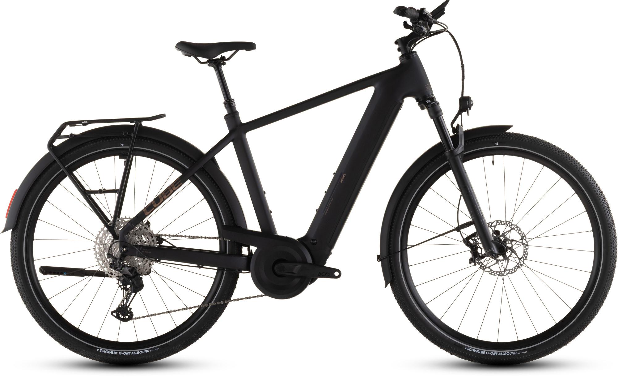 CUBE NURIDE HYBRID SLX 800 BLACK/GOLD