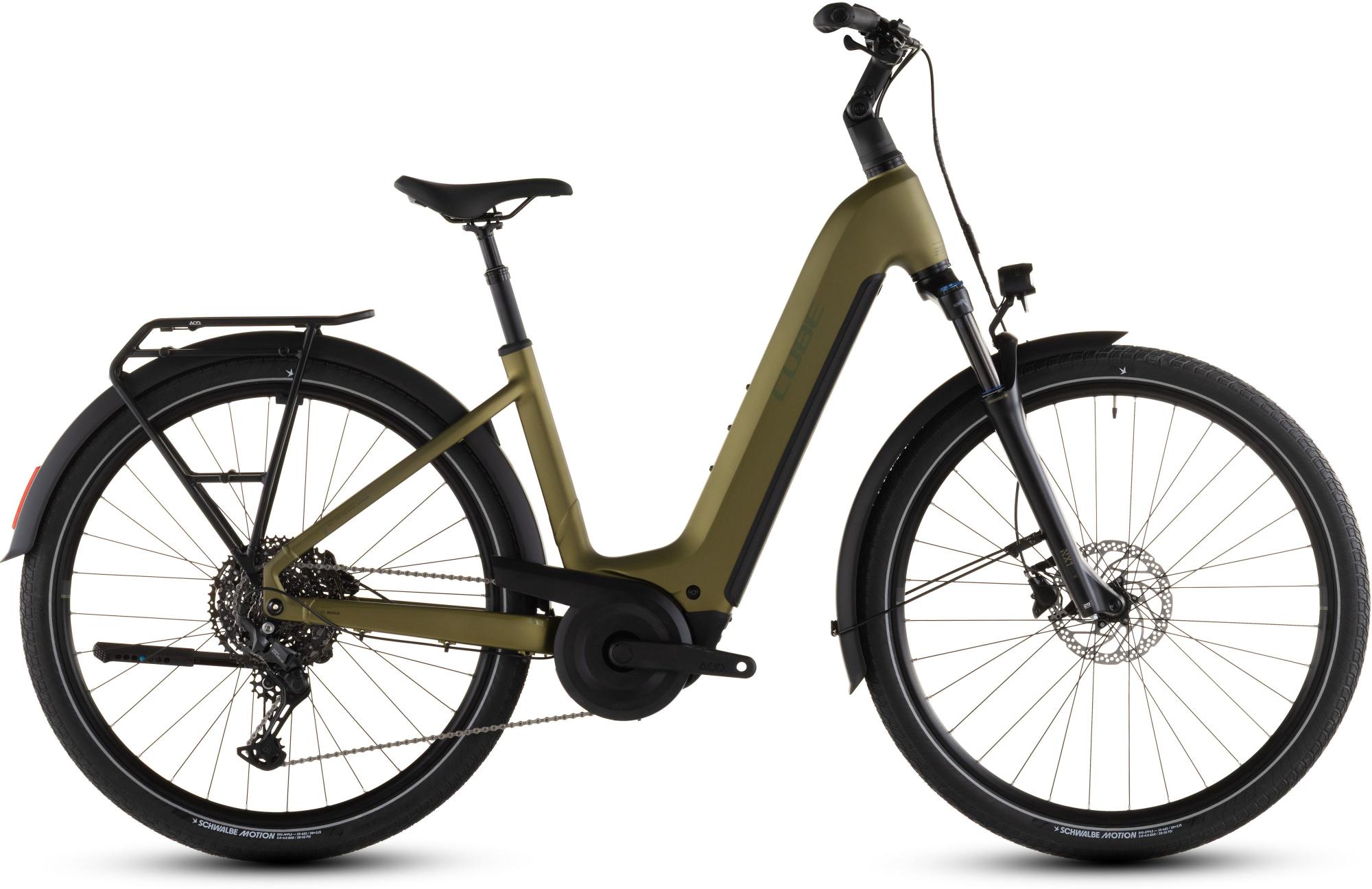 CUBE TOURING HYBRID PRO 800 GOLDENLIME/BLACK