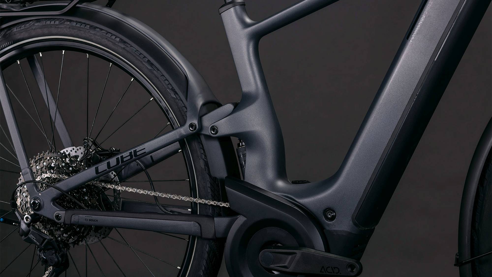 CUBE KATHMANDU HYBRID ONE11 HPC PRO 800 SLABGREY/BLACK image 4