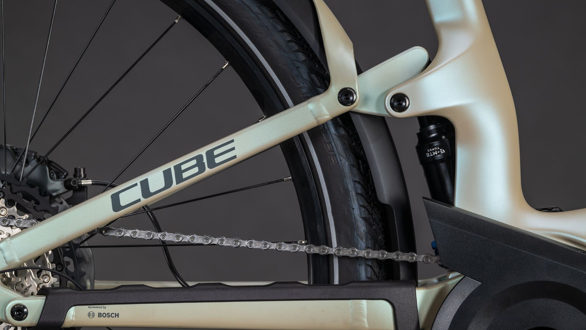 CUBE KATHMANDU HYBRID ONE11 HPC SLT 800 GLINTSAND/OATGREY image 5