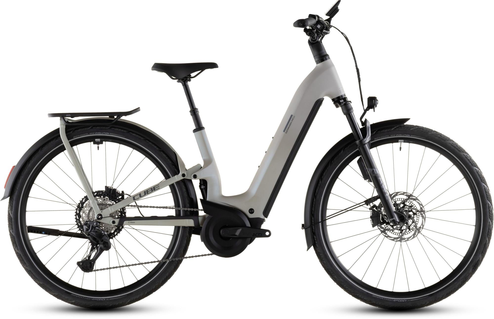 CUBE KATHMANDU HYBRID ONE11 HPC SLT 800 GLINTSAND/OATGREY