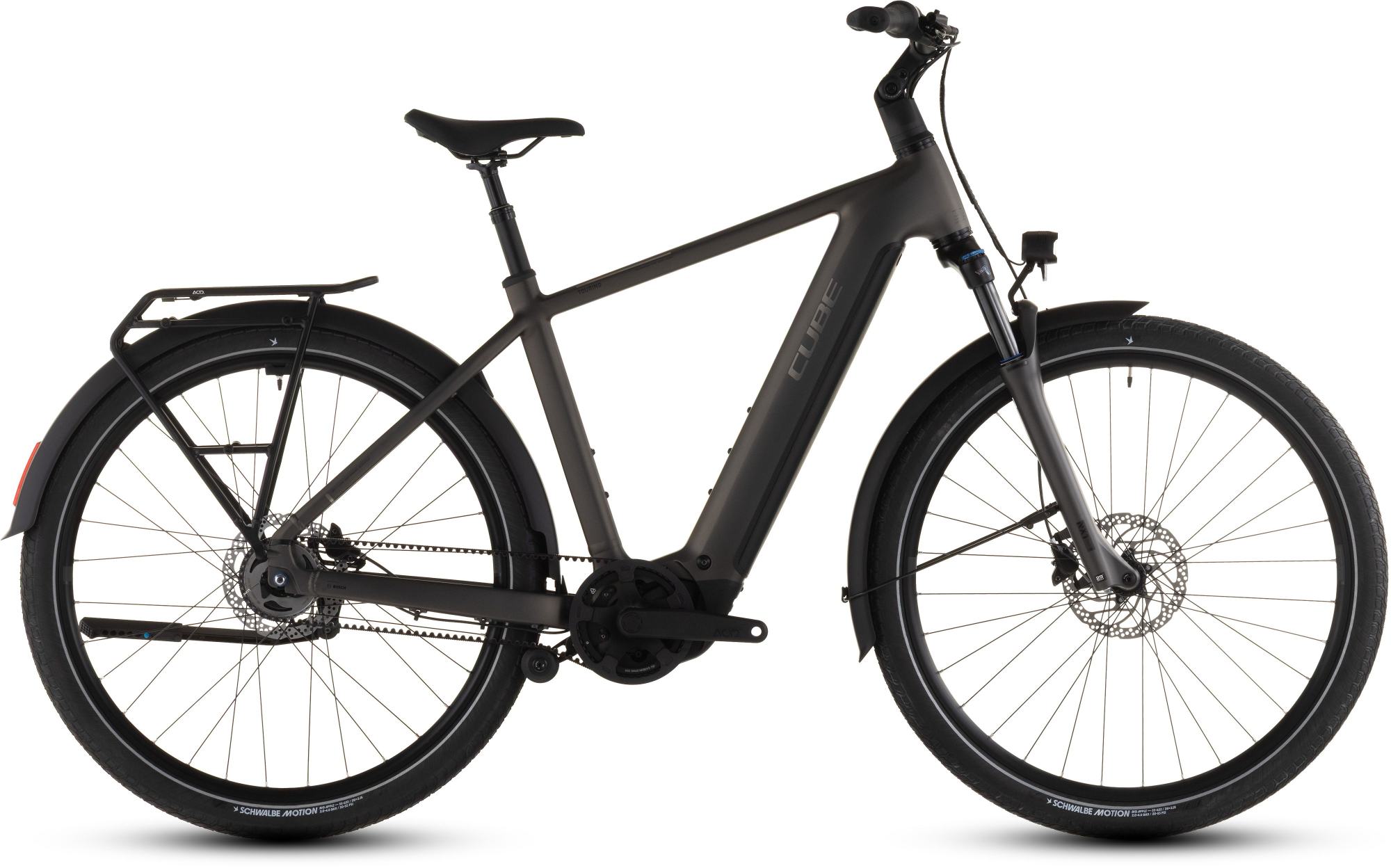 CUBE TOURING HYBRID COMFORT SLX 800 CHARCOAL/CHROME