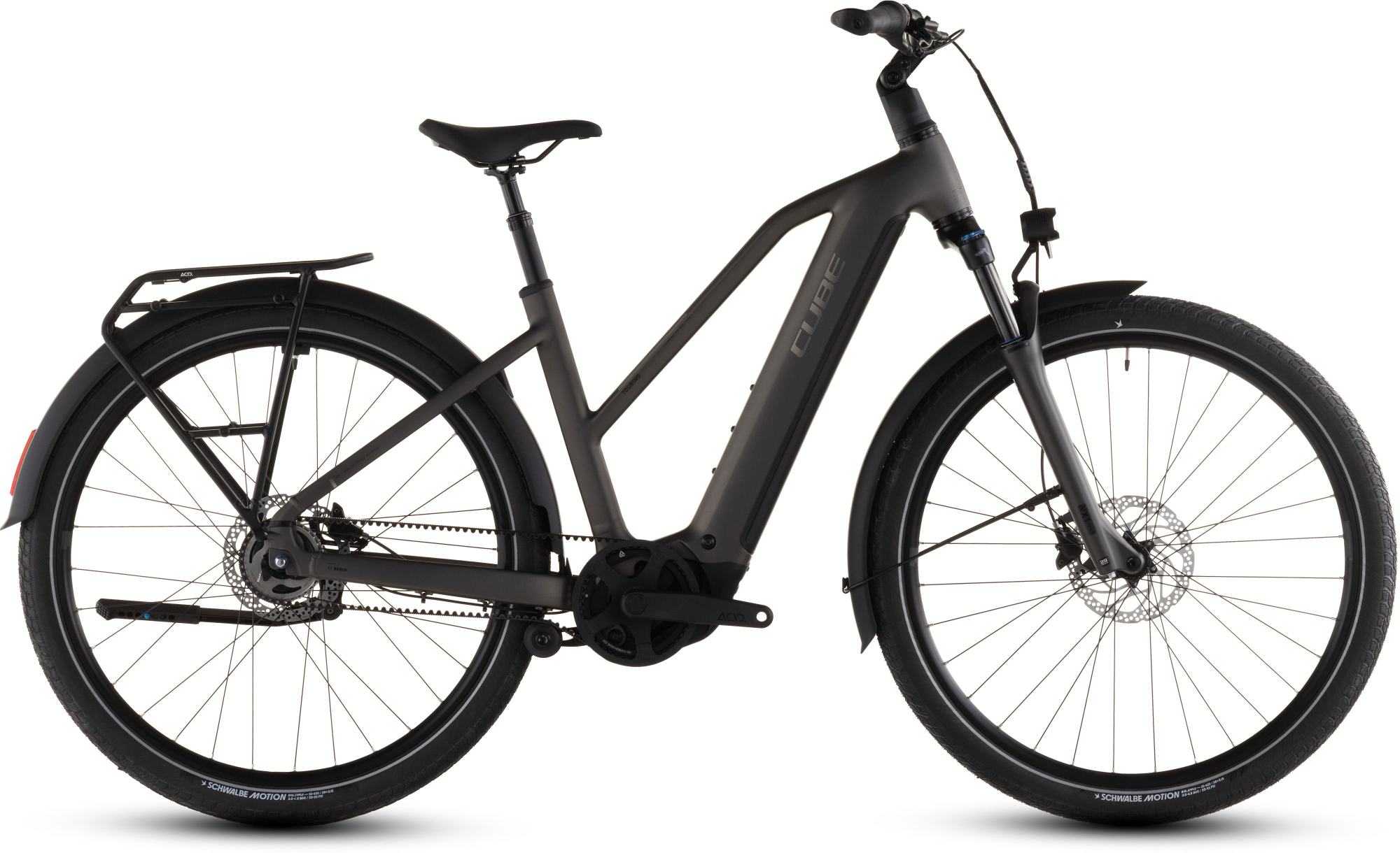 CUBE TOURING HYBRID COMFORT SLX 800 CHARCOAL/CHROME