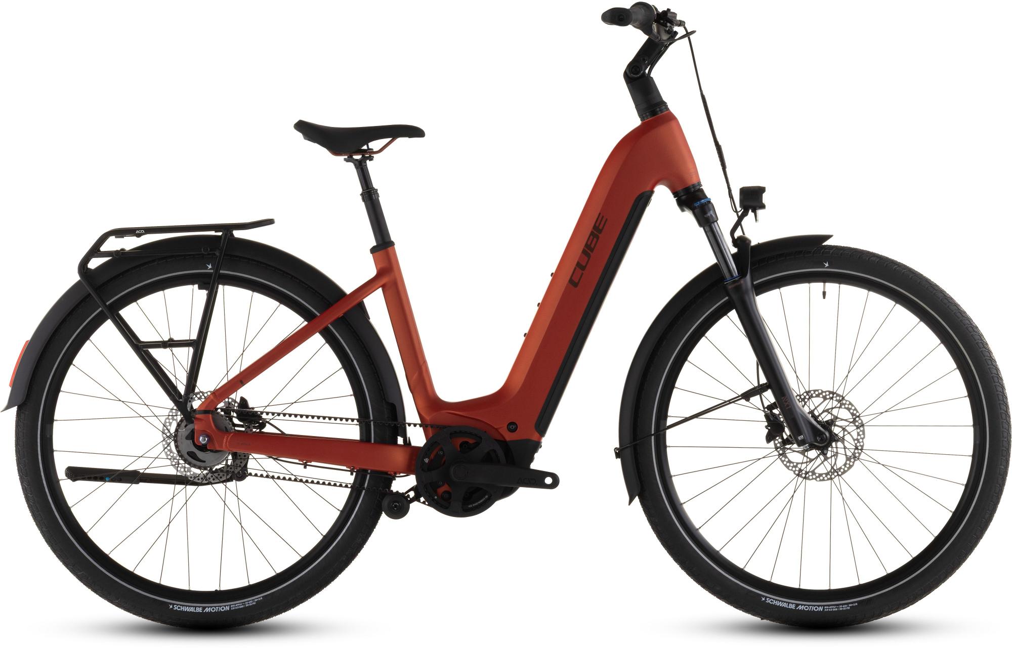 CUBE TOURING HYBRID COMFORT SLX 800 CHILLI/CHROME