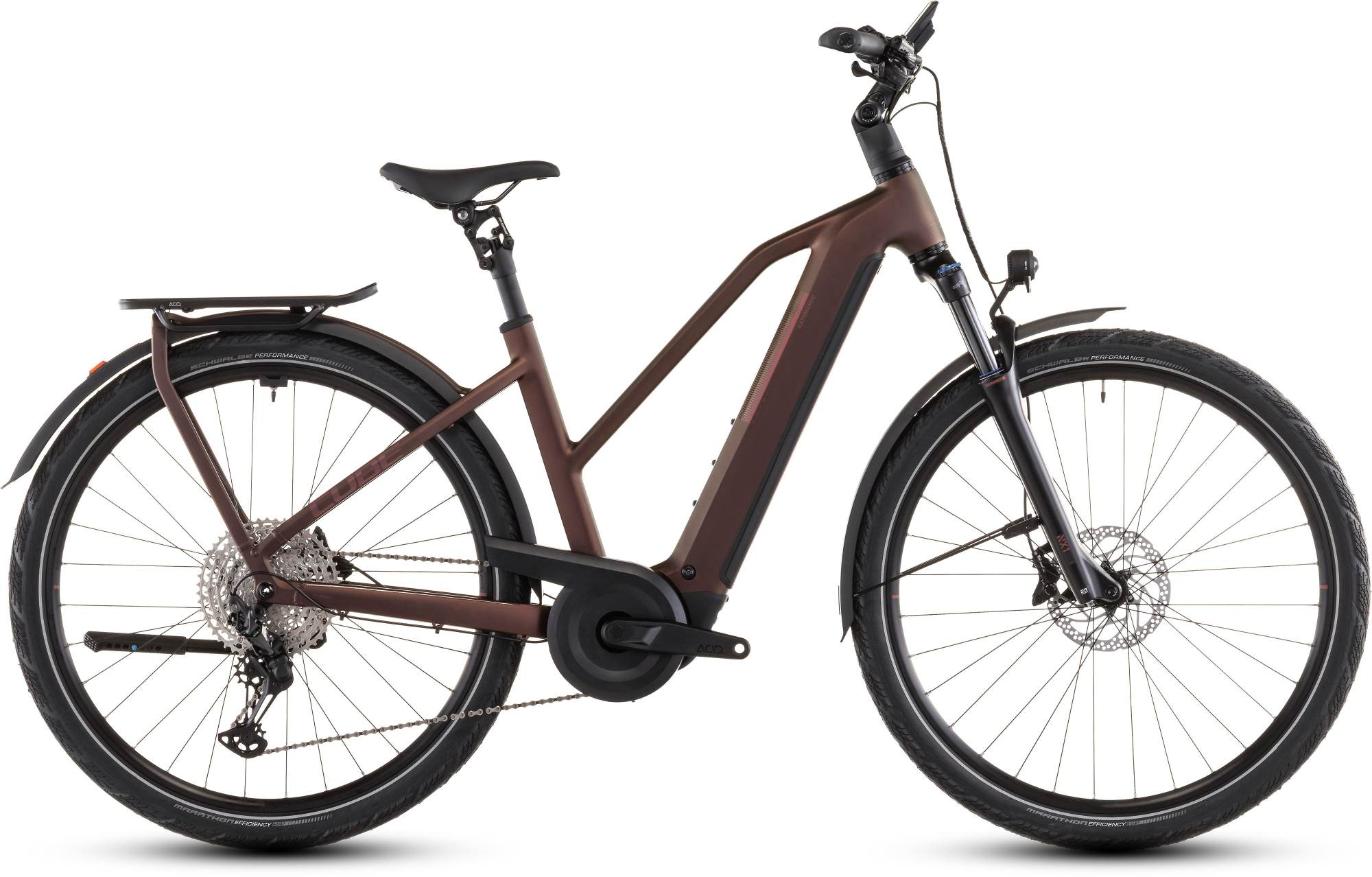 CUBE KATHMANDU HYBRID PRO 800 SUNGLOW/CHROME