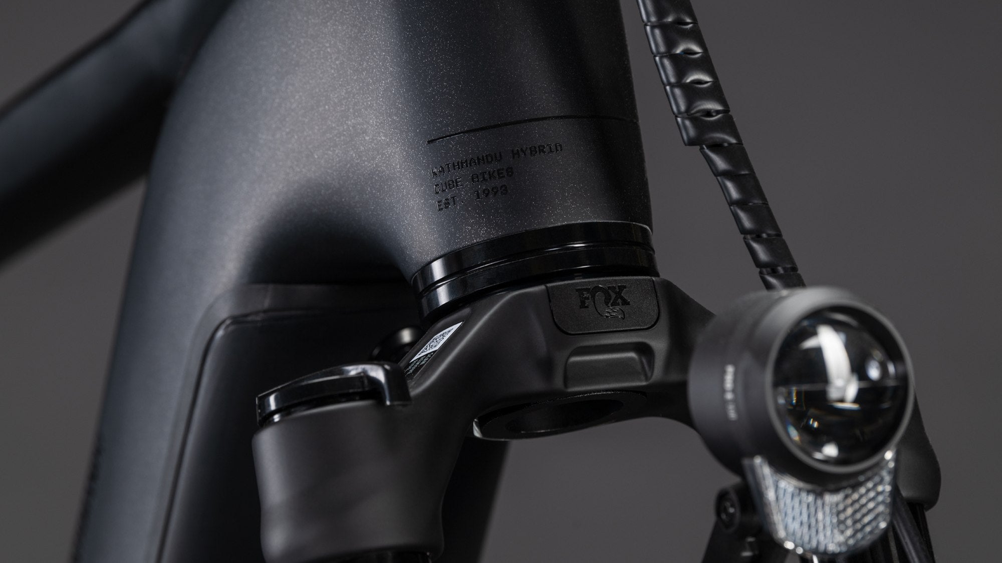 CUBE KATHMANDU HYBRID SLX 800 SILVERDUST/CHROME image 7