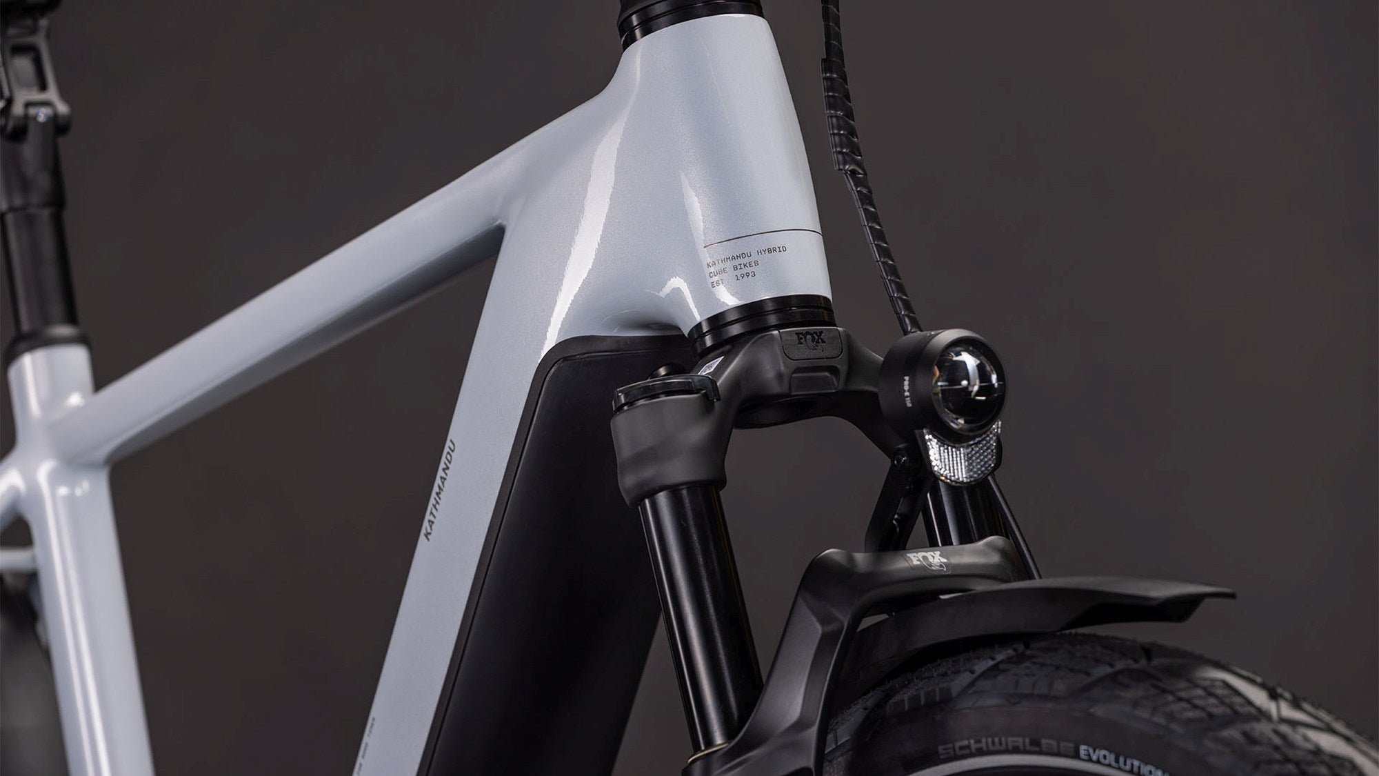 CUBE KATHMANDU HYBRID SLX 800 FOGGREY/GREY image 6
