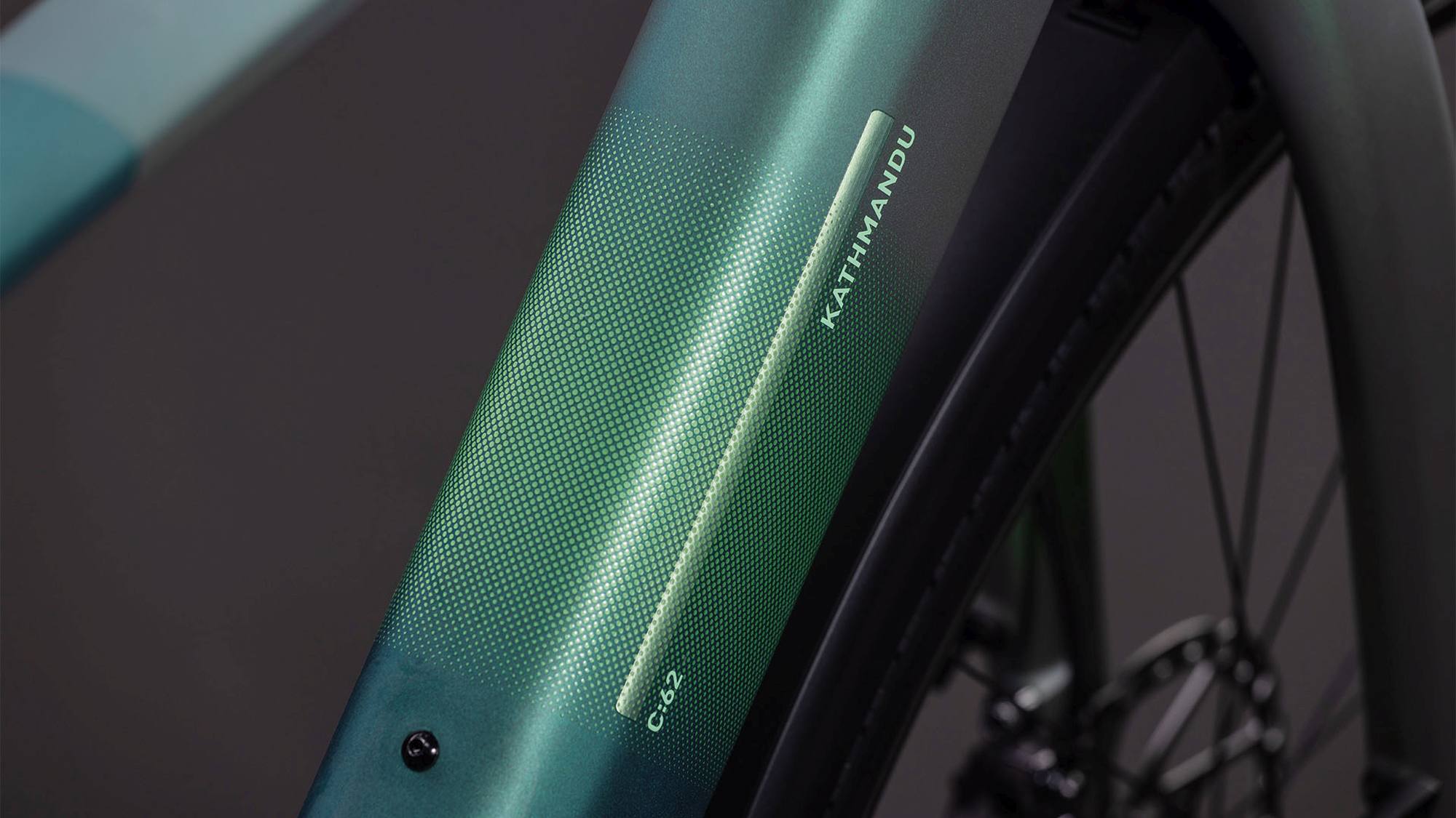 CUBE KATHMANDU HYBRID C:62 SLT 400X SEAFOAM/CHROME image 3