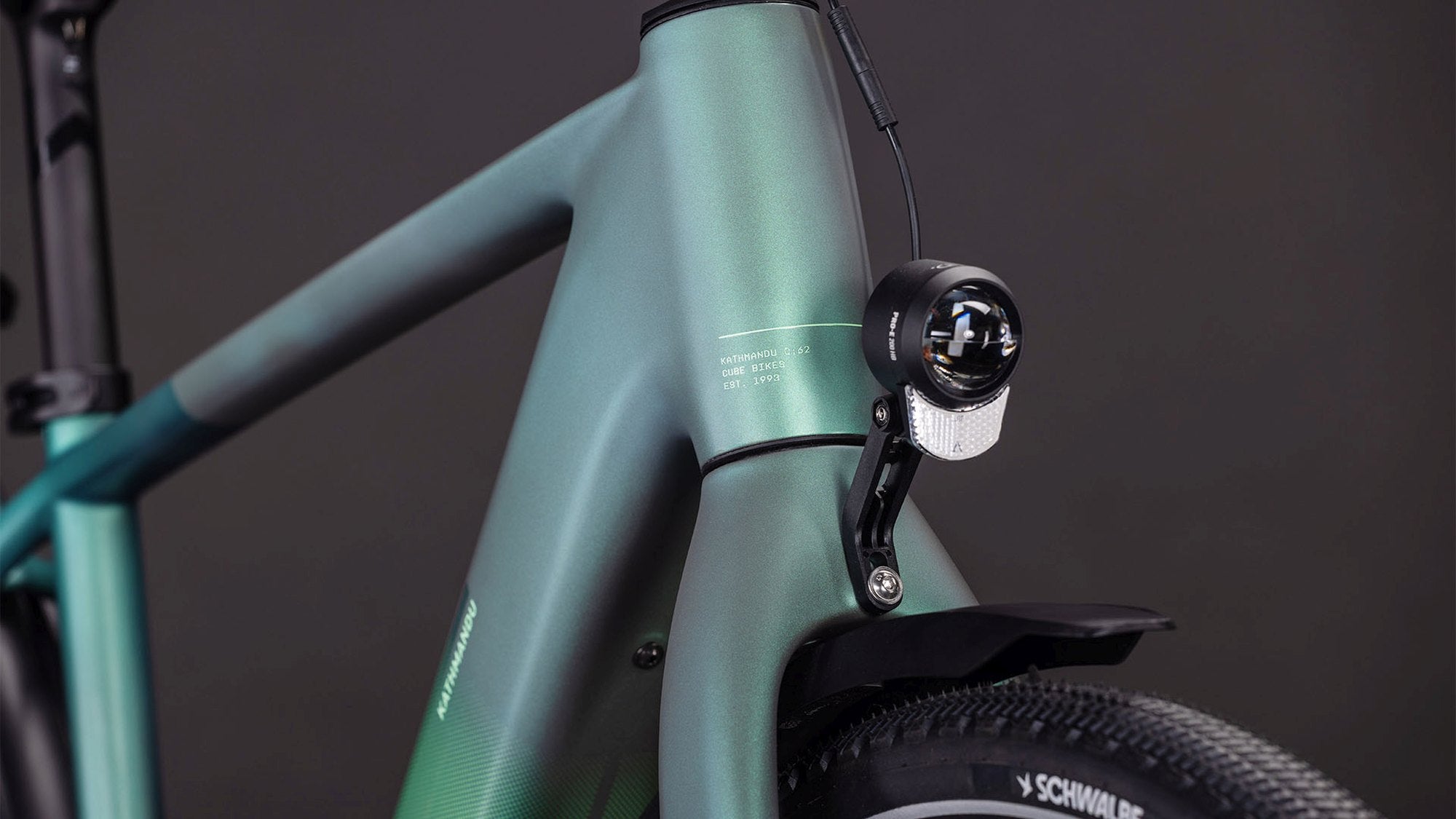 CUBE KATHMANDU HYBRID C:62 SLT 400X SEAFOAM/CHROME image 6