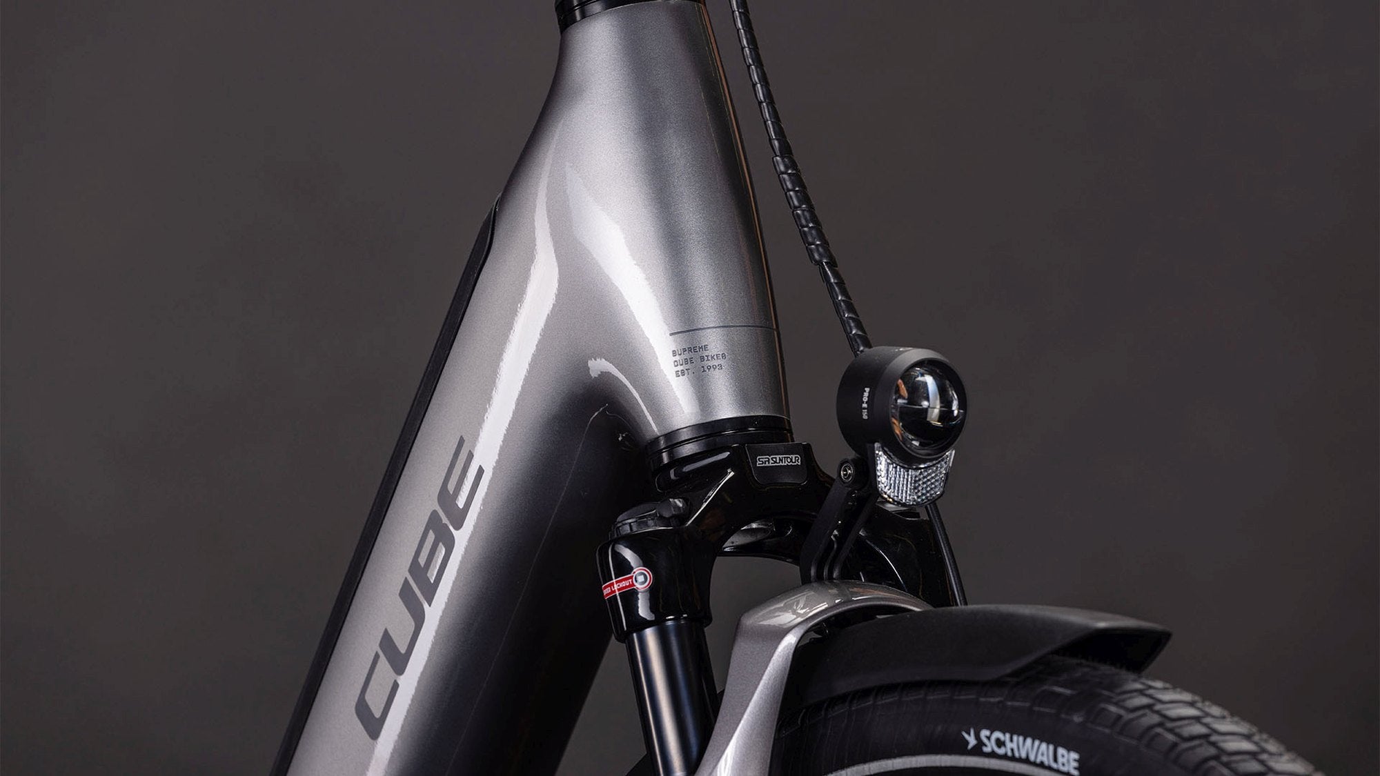 CUBE SUPREME HYBRID DELUXE PRO 600 QUICKSILVER/GREY image 6