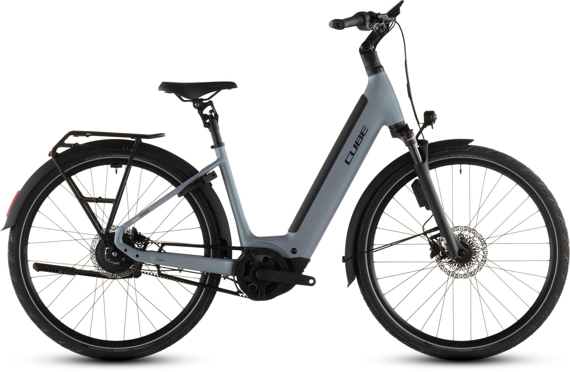 CUBE SUPREME HYBRID DELUXE SLX 600 SEAGREY/BLACK