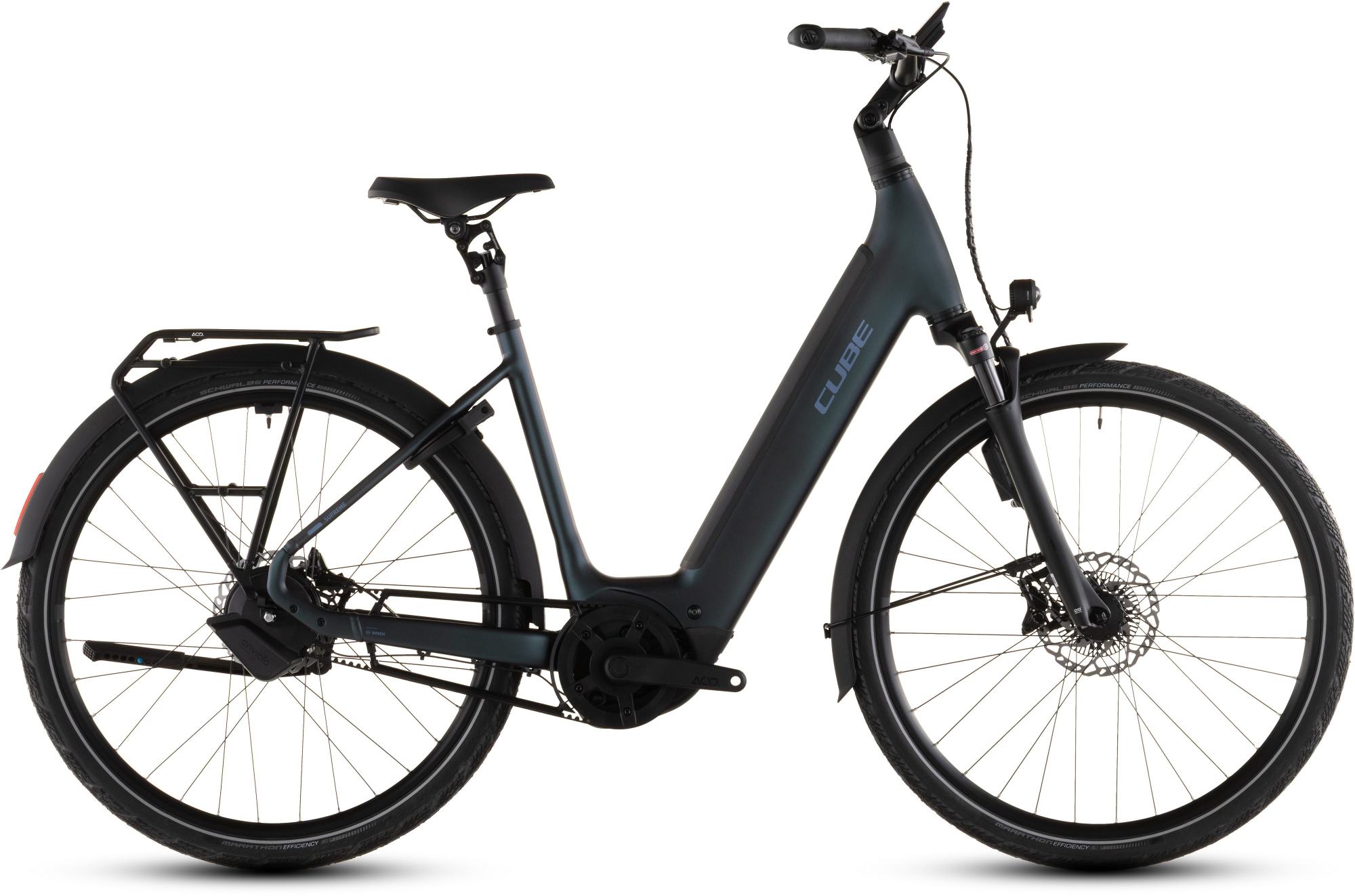 CUBE SUPREME HYBRID DELUXE SLT 600 METALBLUE/REFLEX