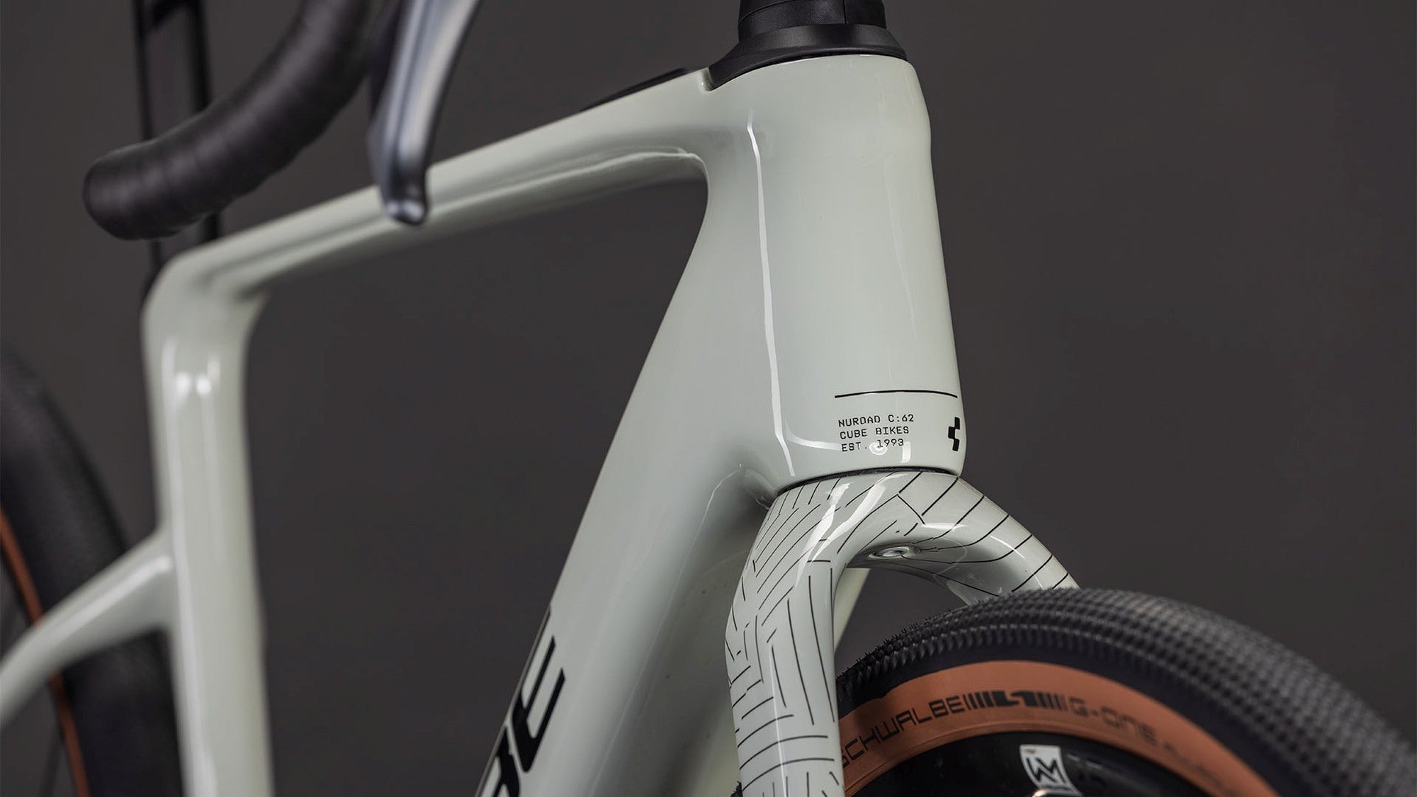CUBE NUROAD HYBRID C:62 RACE 400X REEDBEIGE/BLACK image 6